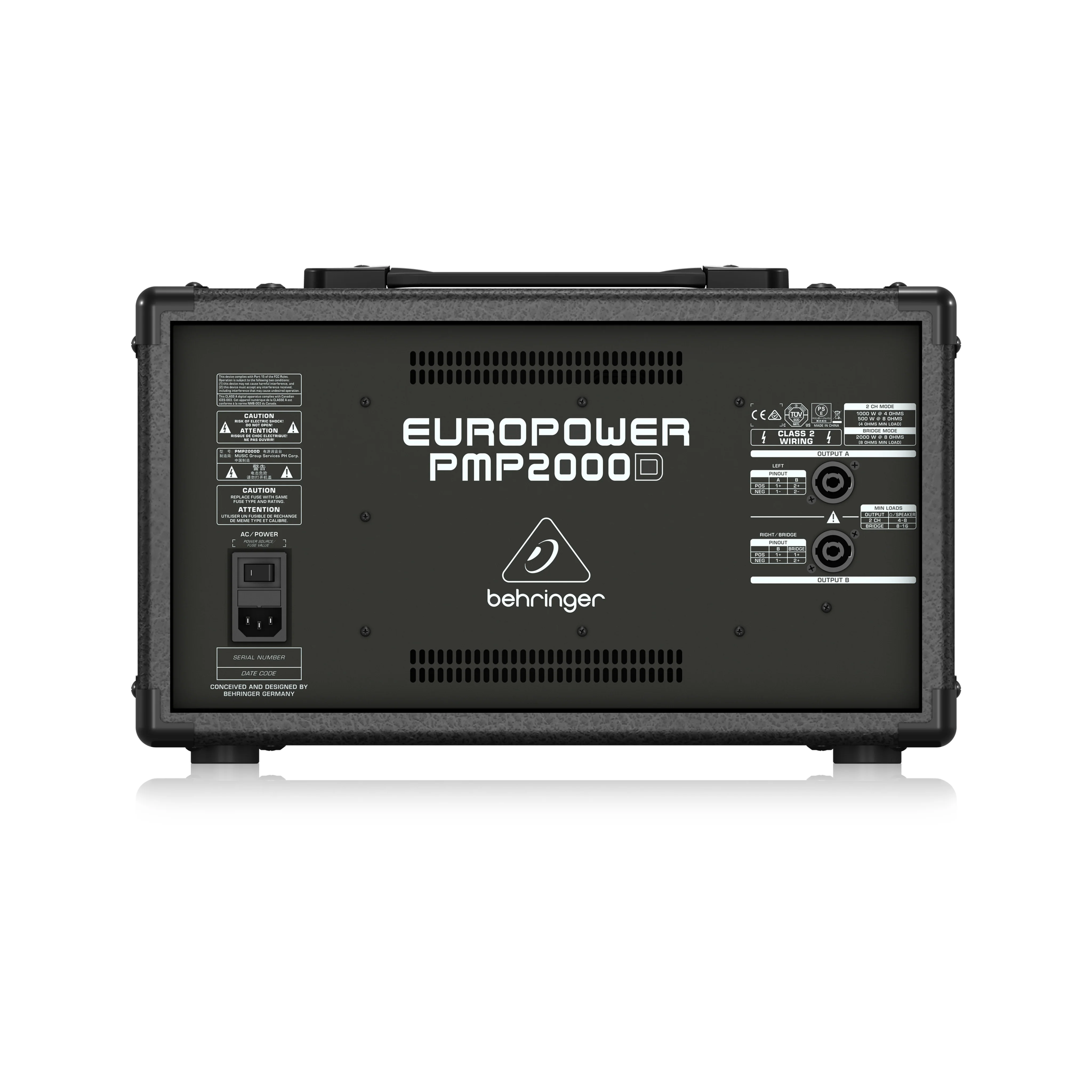 Behringer PMP2000D 14-channel 2000W Powered Mixer - Image 4