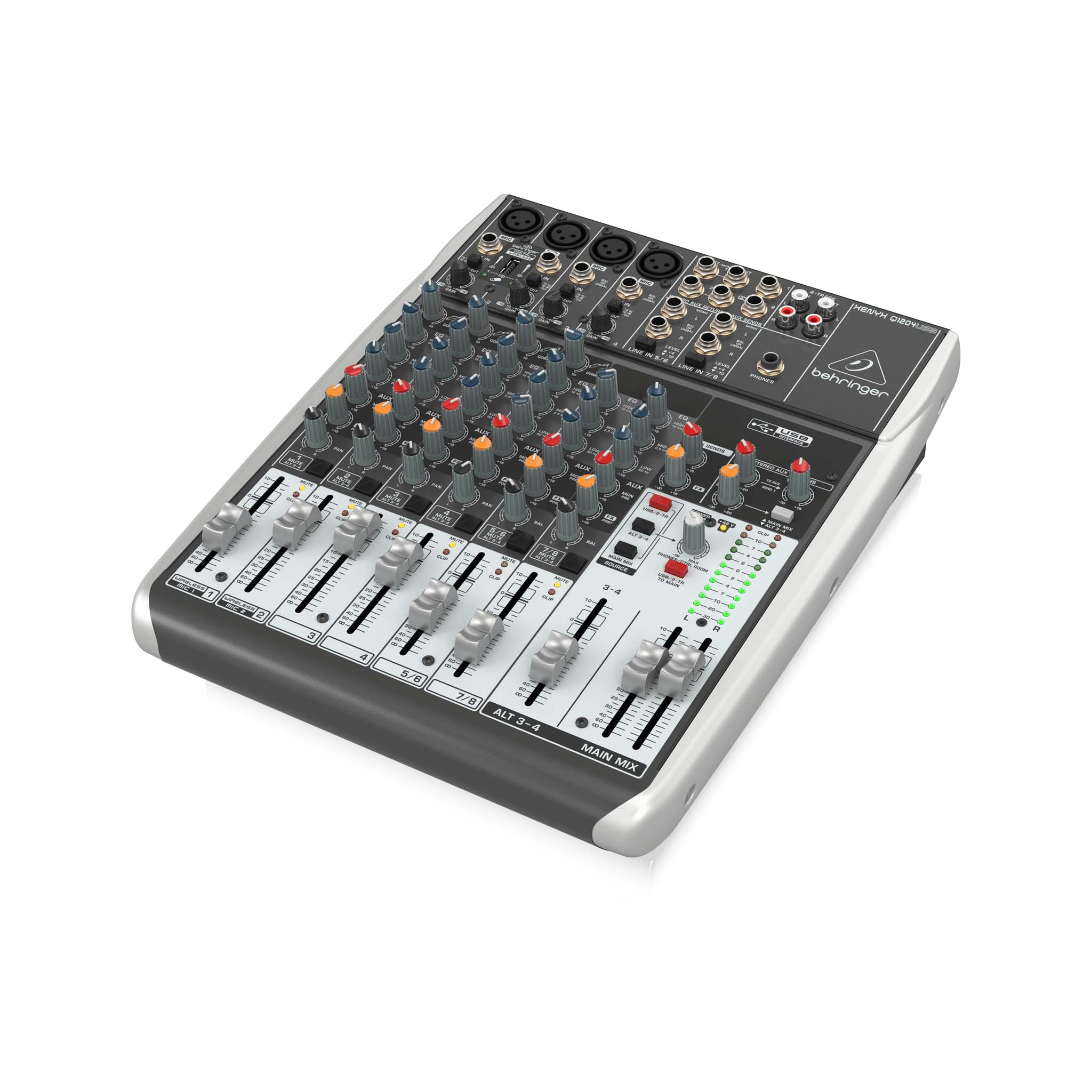 Behringer Q1204USB Xenyx 12-Channel Mixer w/ USB - Image 3