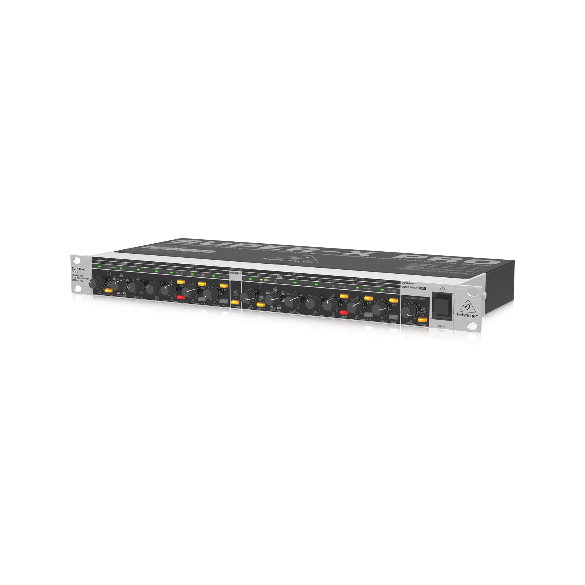 Behringer Super-X Pro CX3400 V2 Multi-channel Crossover with Limiters - Image 3