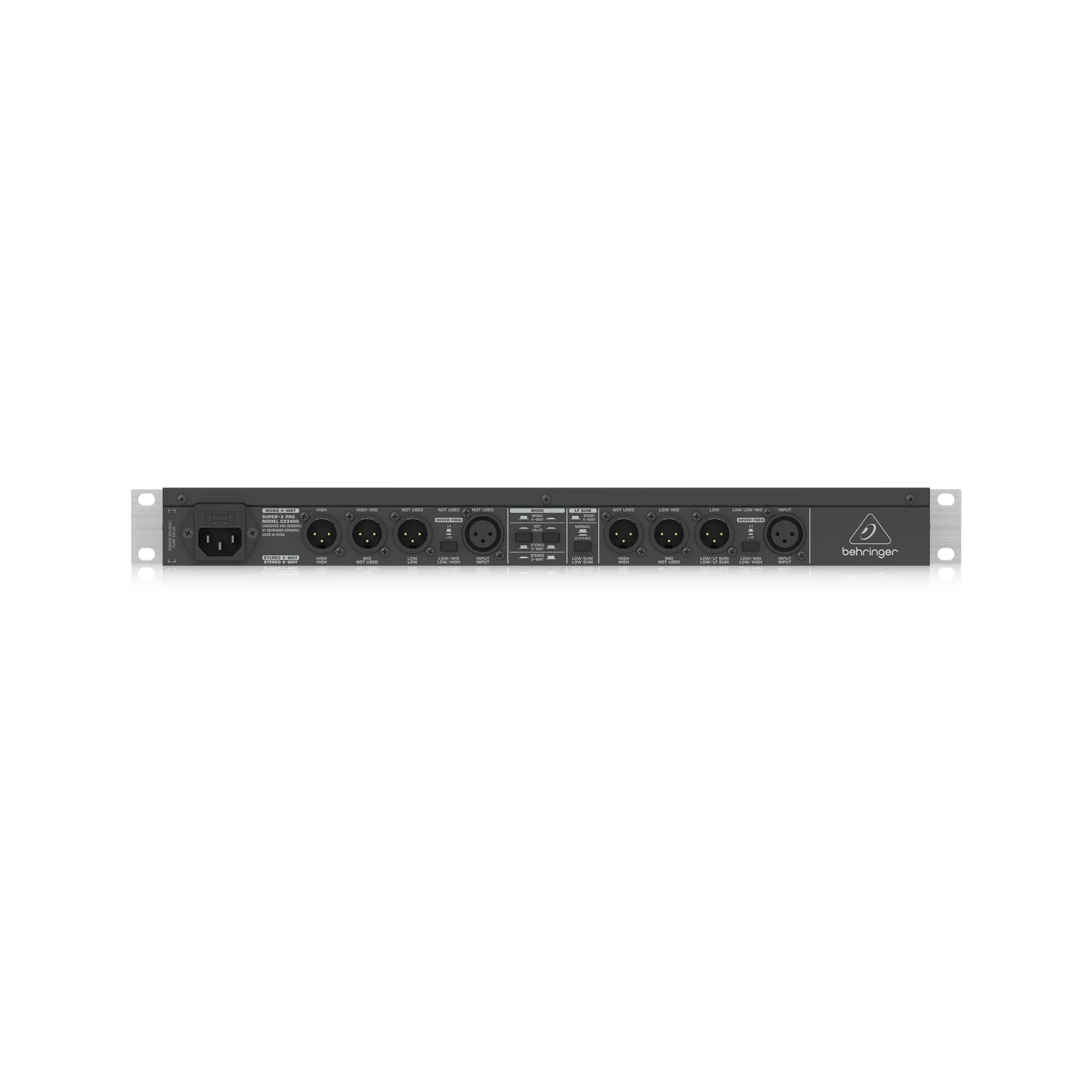 Behringer Super-X Pro CX3400 V2 Multi-channel Crossover with Limiters - Image 4