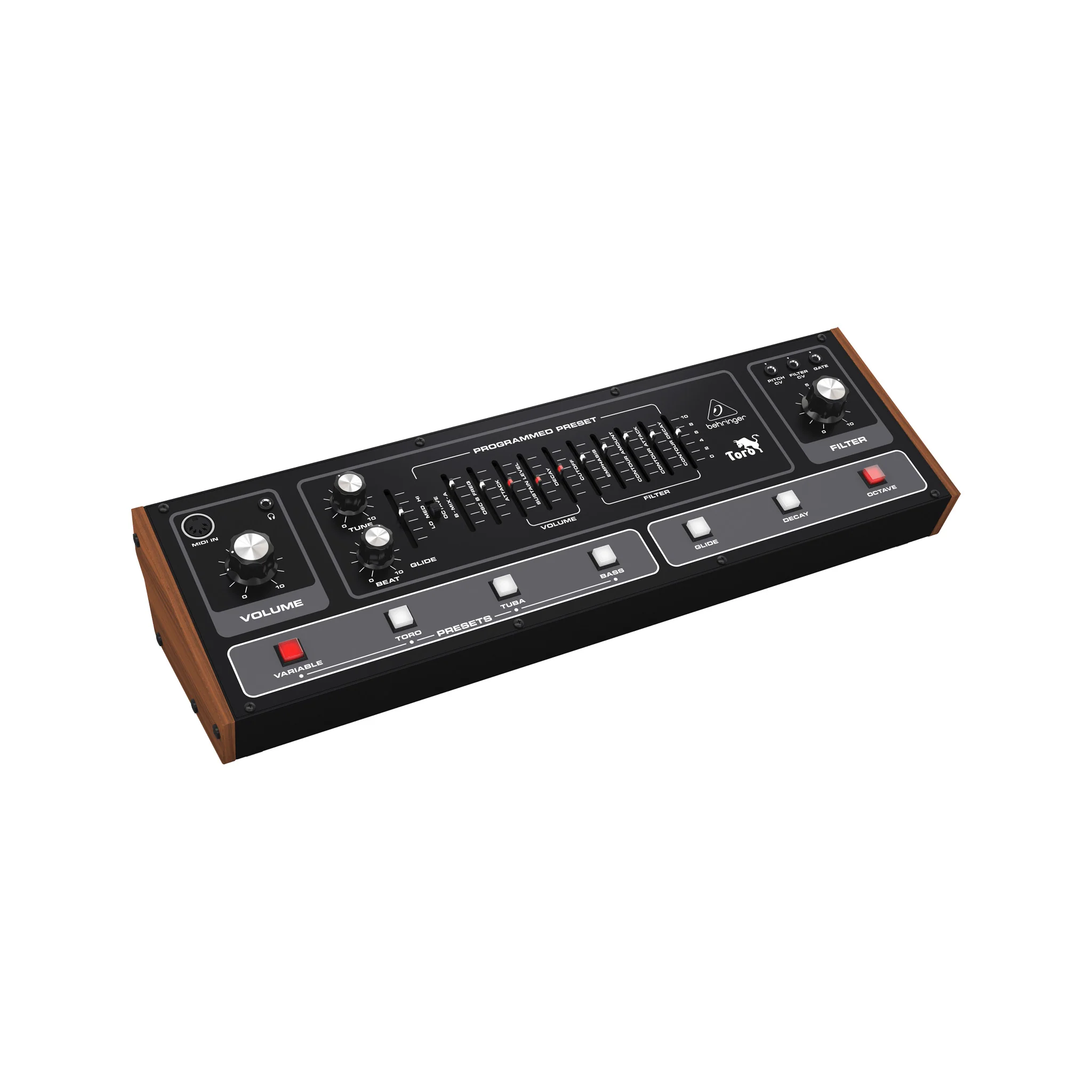 Behringer TORO Analog Bass Synthesizer, EU Plug - Image 3