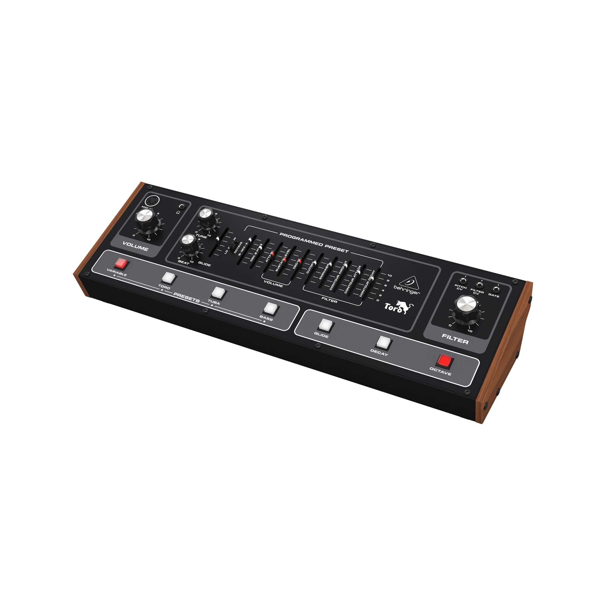 Behringer TORO Analog Bass Synthesizer, EU Plug - Image 4