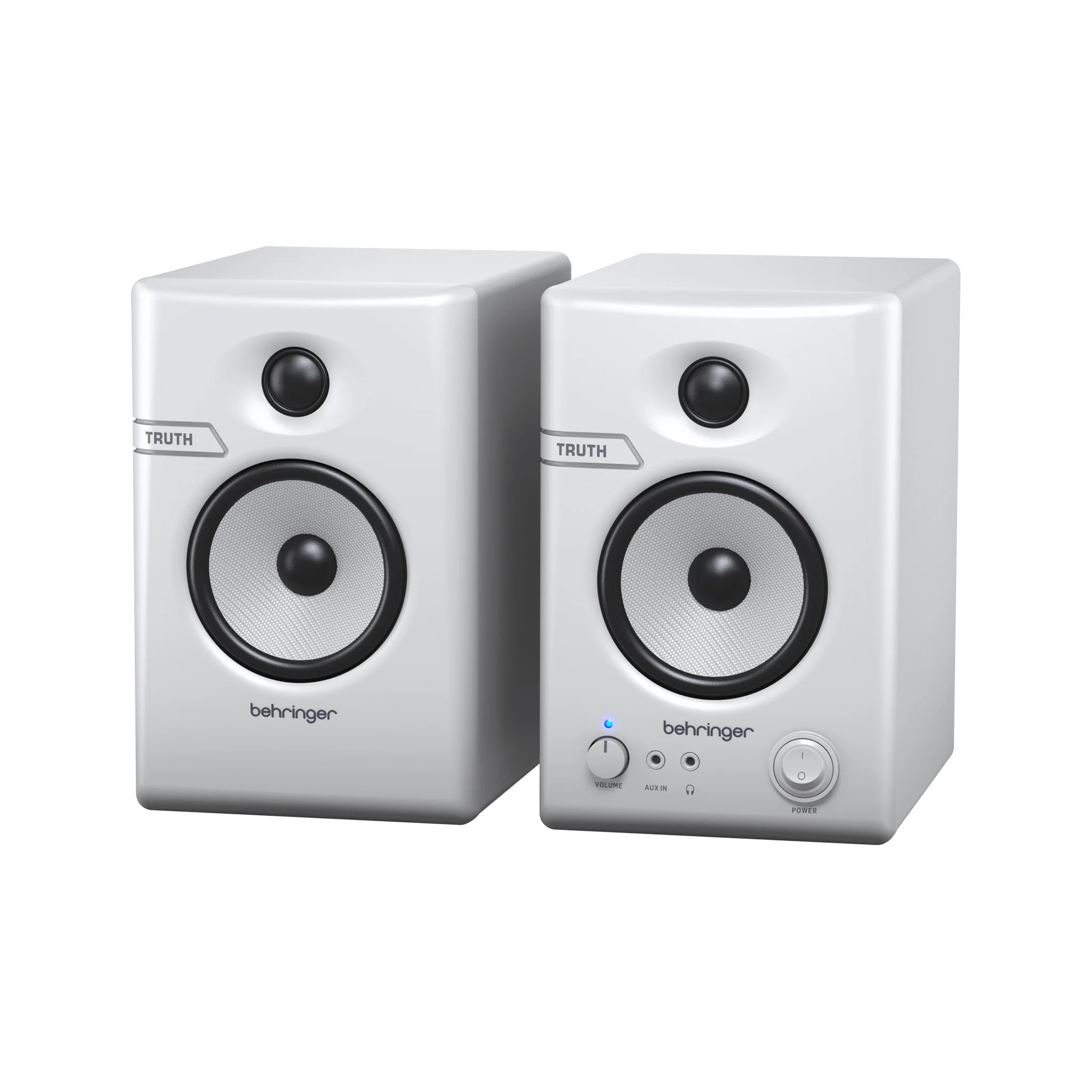 Behringer Truth 3.5-inch Powered Studio Monitor with Bluetooth, White, EU Plug - Image 3