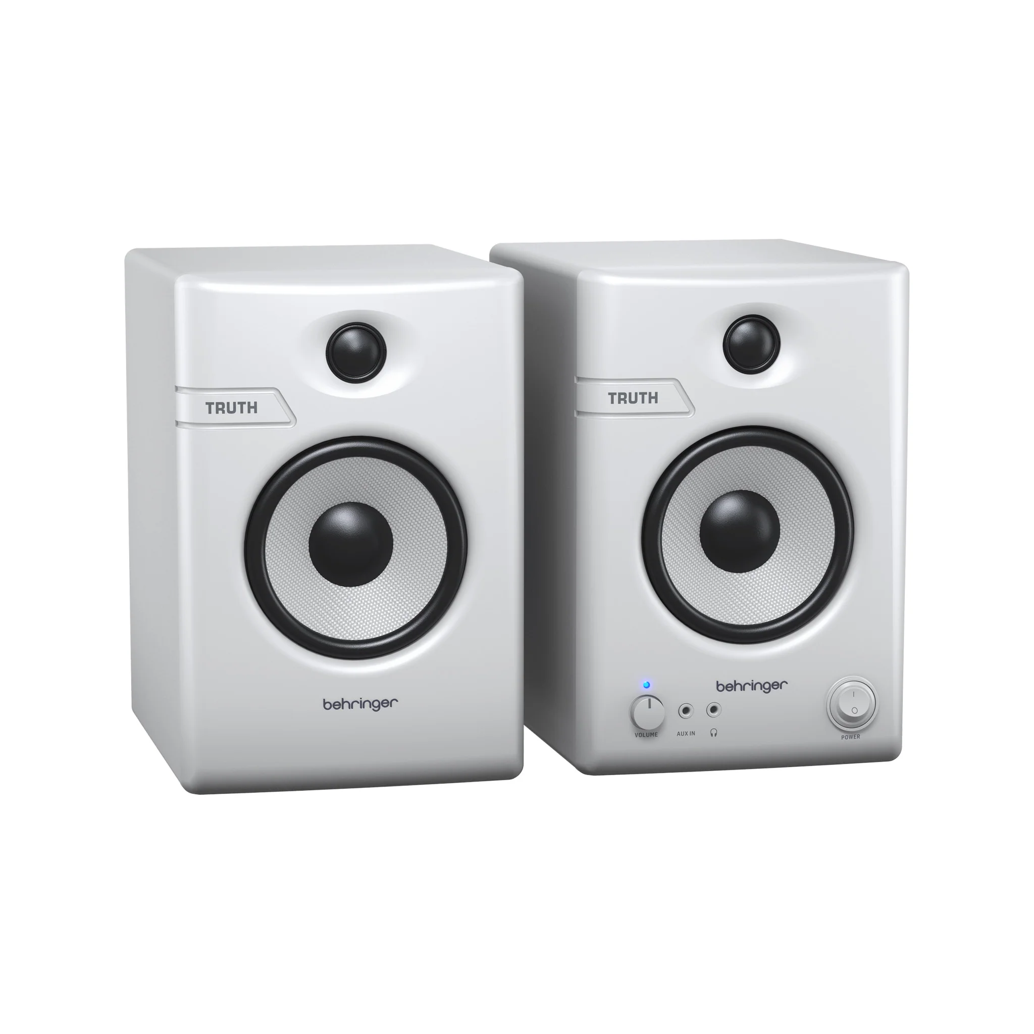 Behringer Truth 4.5-inch Powered Studio Monitor with Bluetooth, White, EU Plug - Image 2