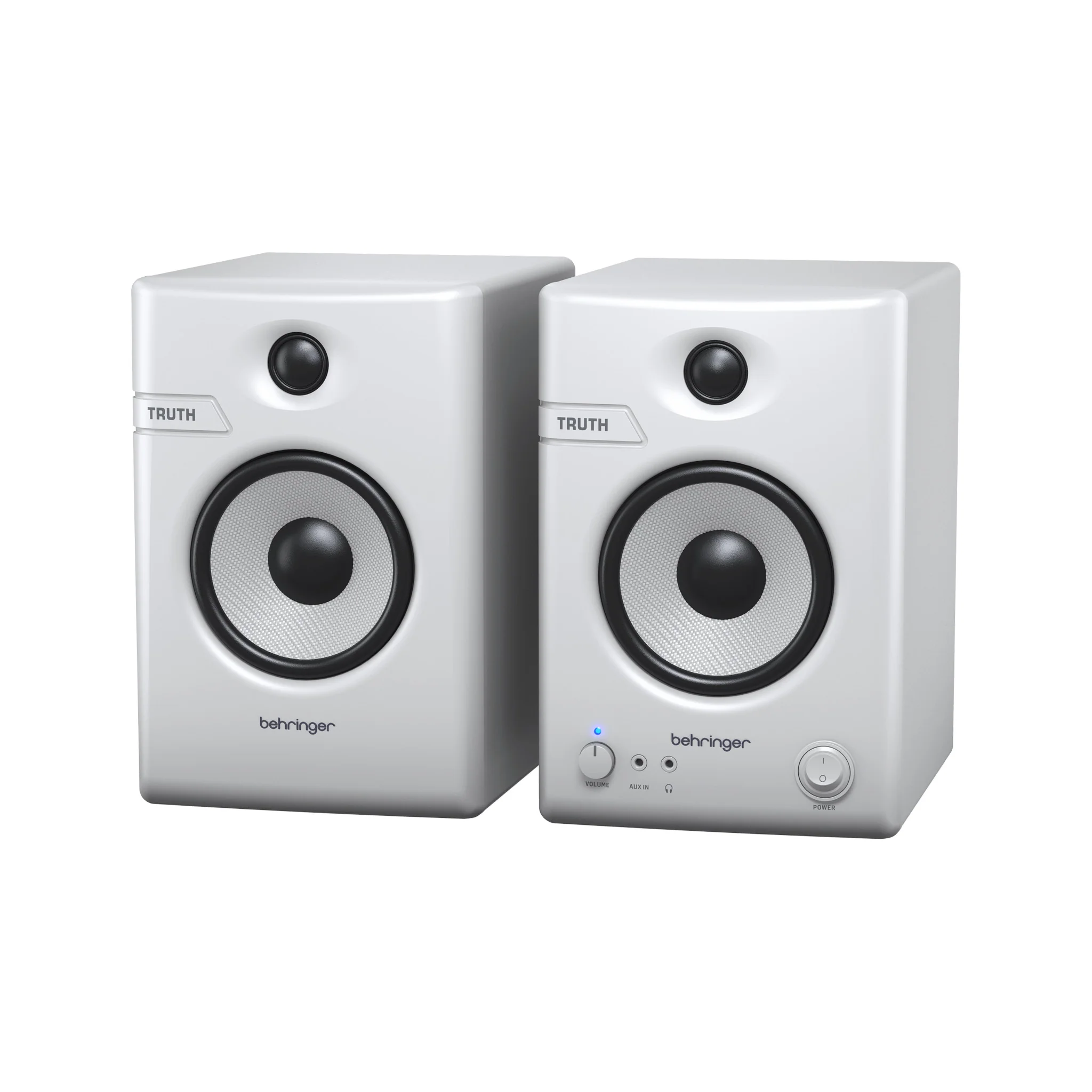 Behringer Truth 4.5-inch Powered Studio Monitor with Bluetooth, White, EU Plug - Image 3