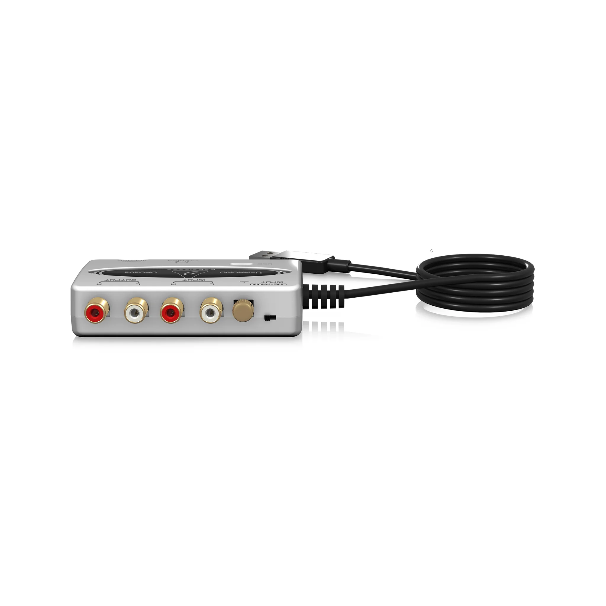 Behringer U-Phono UFO202 USB Audio Interface w/ Phono Preamp - Image 4