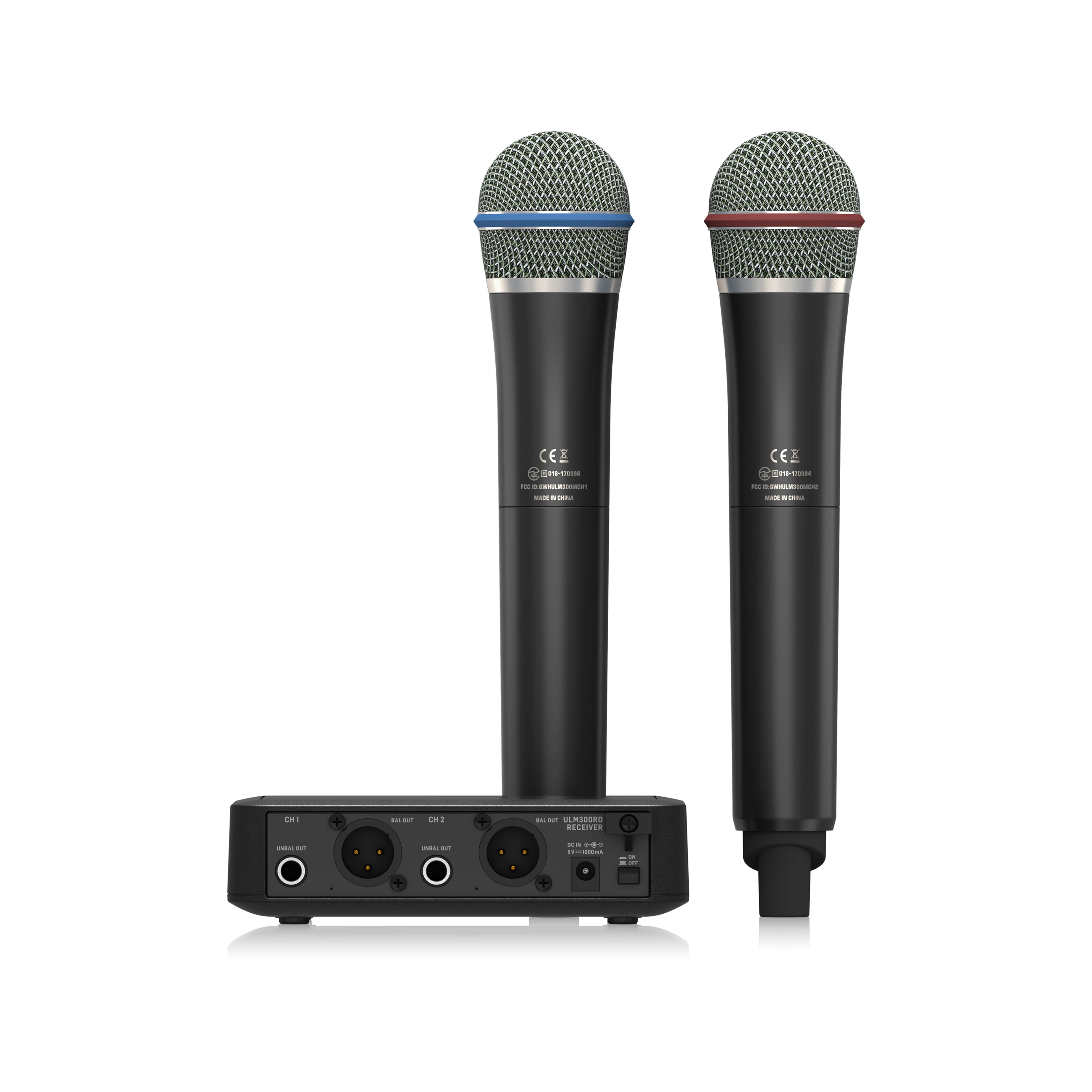 Behringer ULM302MIC Wireless Dual Handheld Microphone System - Image 4