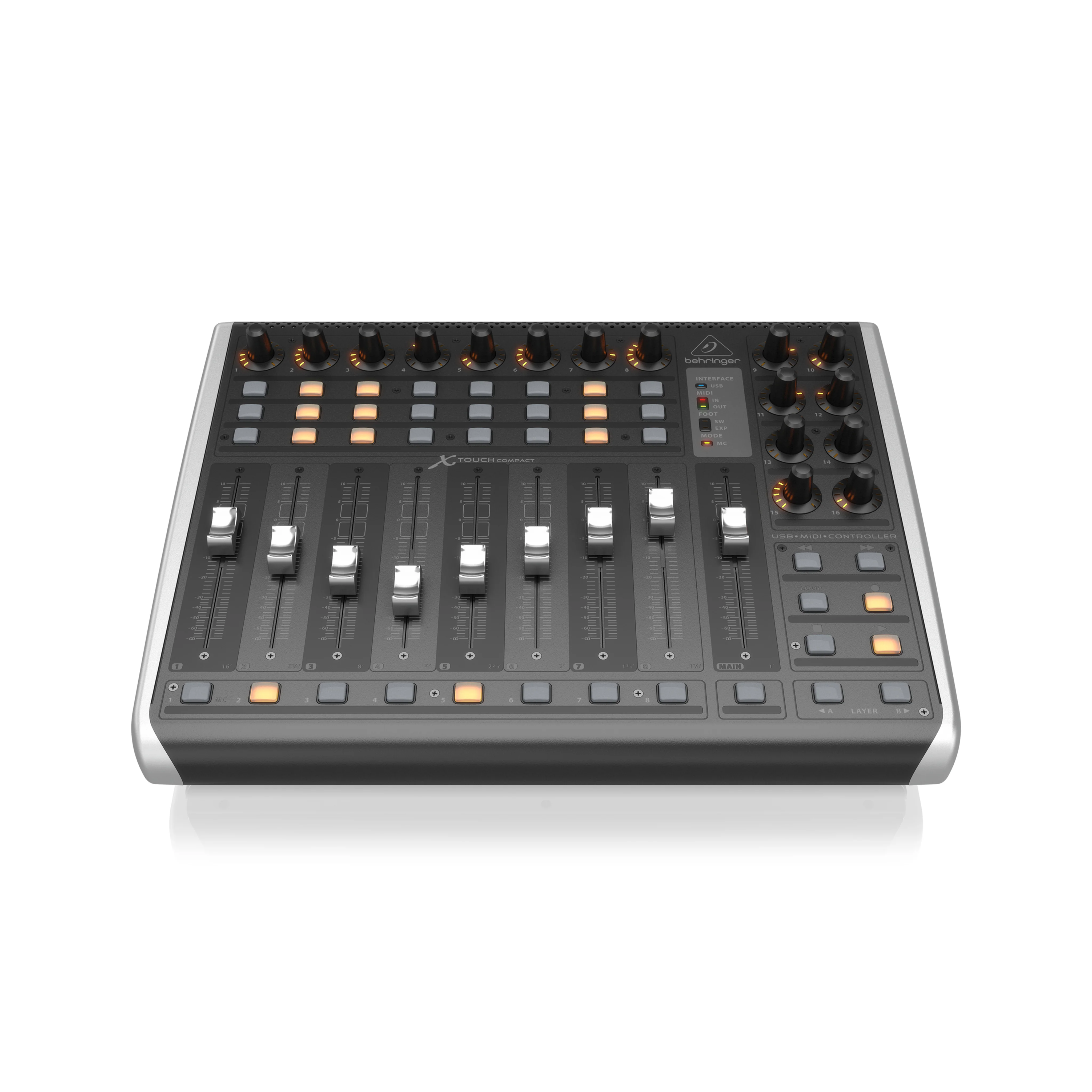 Behringer X-Touch Compact Universal USB/MIDI Controller - Image 2