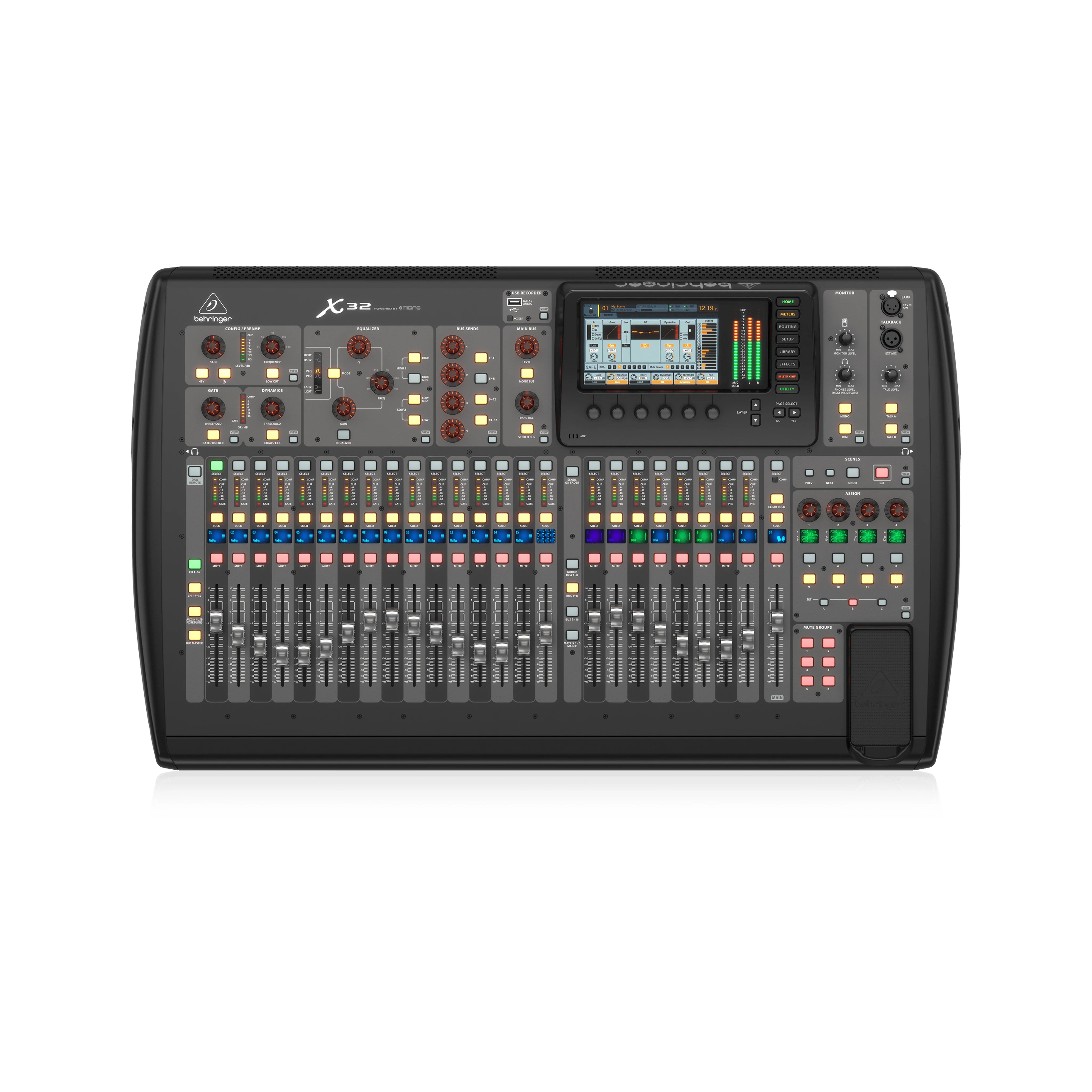 Behringer X32 40-Channel Digital Mixer - UK Plug