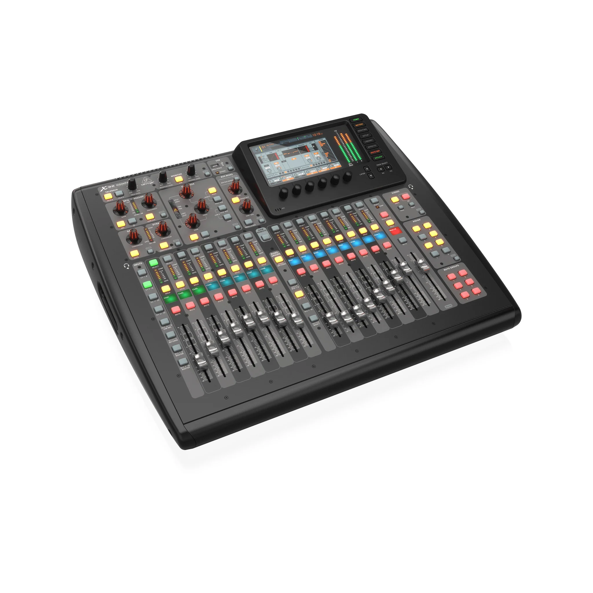 Behringer X32 Compact 40-Channel Digital Mixer - UK Plug - Image 3