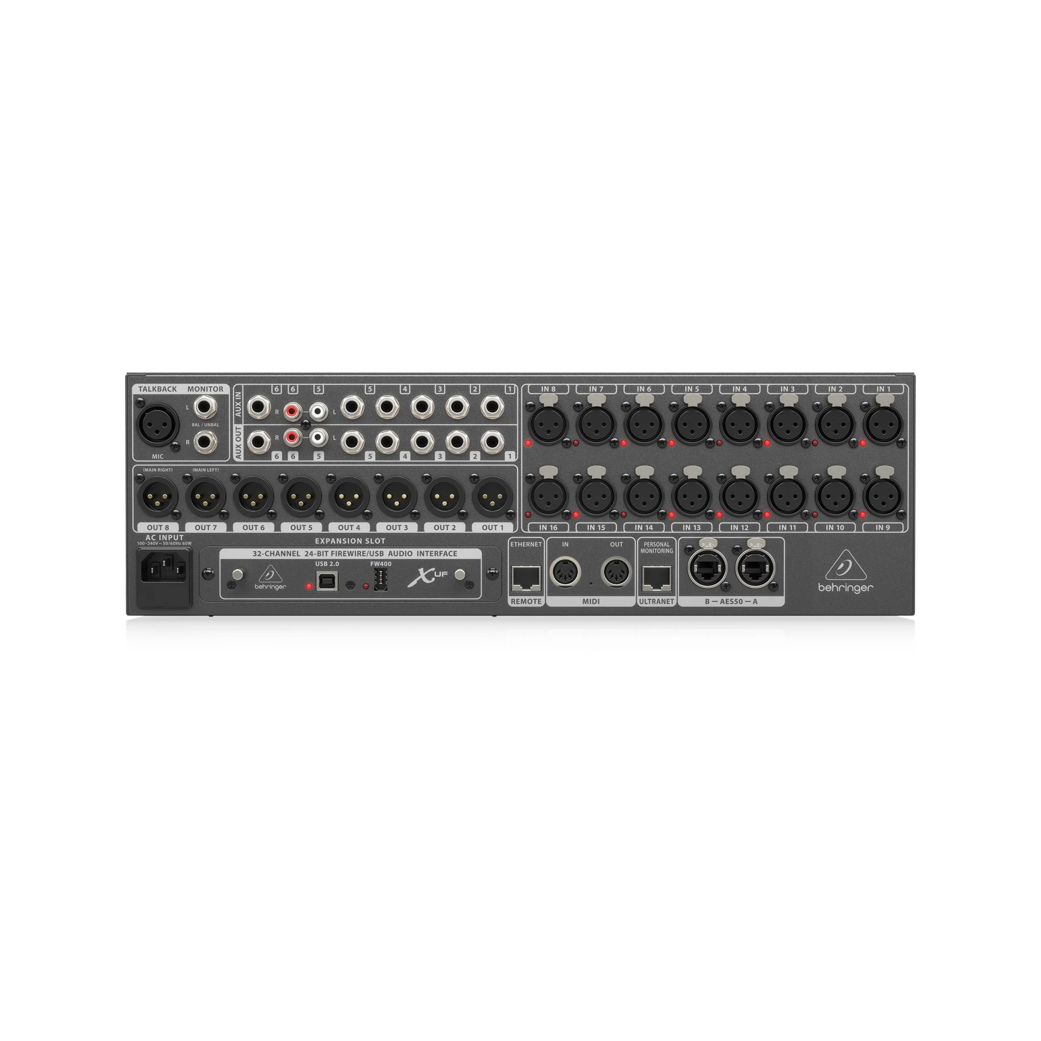 Behringer X32 Rack 40-Channel Rackmount Digital Mixer - Image 4