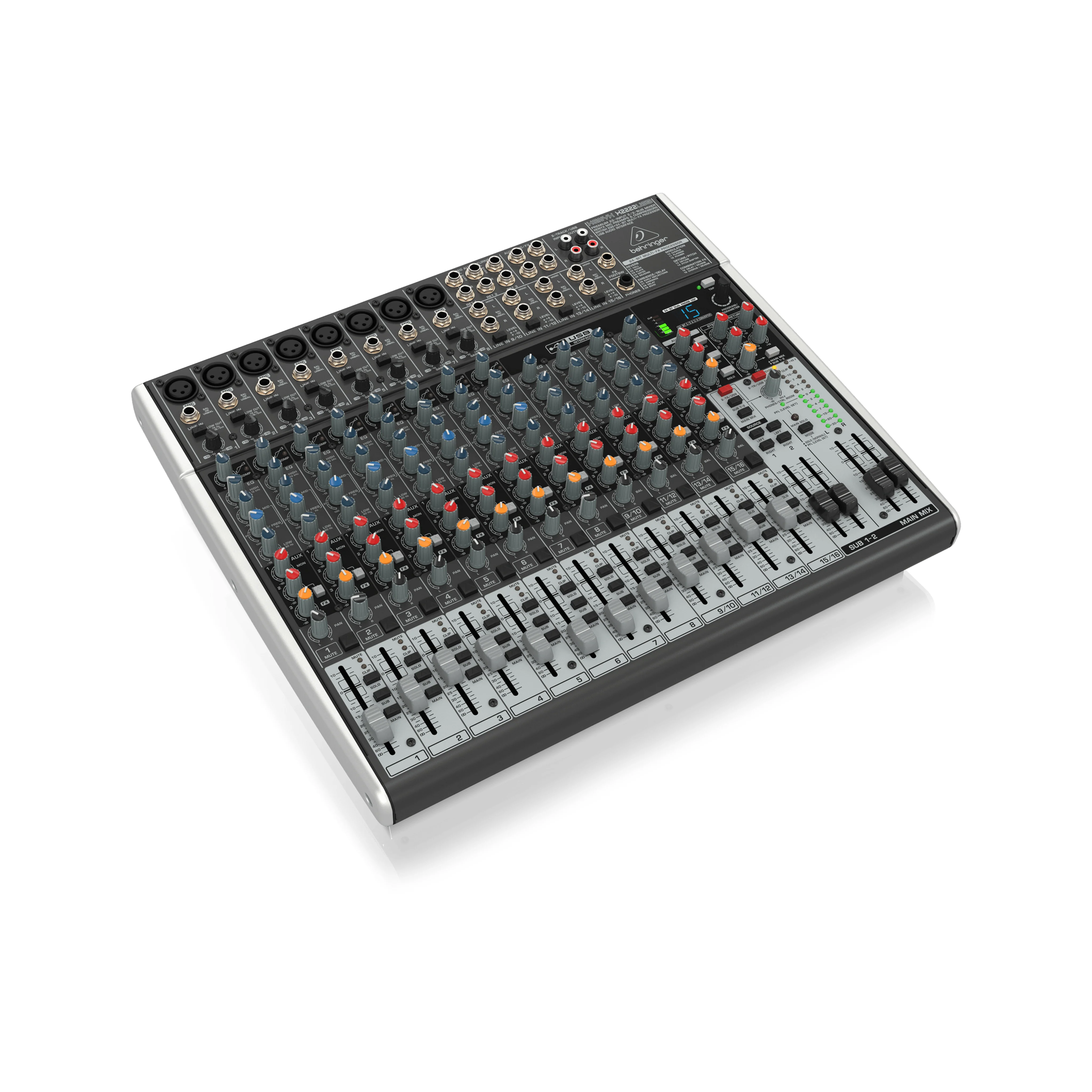 Behringer Xenyx X2222USB Mixer with USB and Effects - Image 2