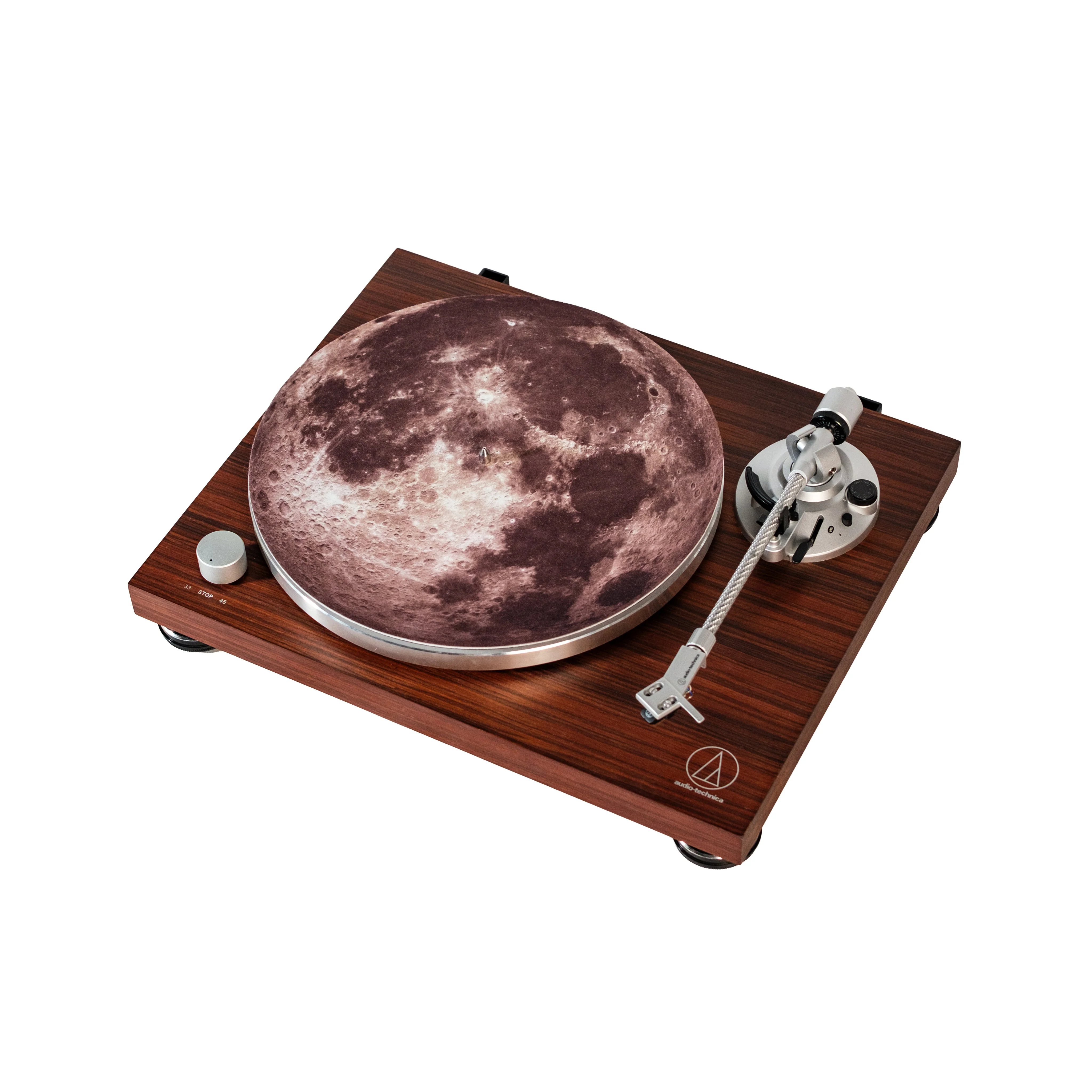 Bluescentric 3D Moon Graphic Turntable Slip Mat (AE) - Image 5