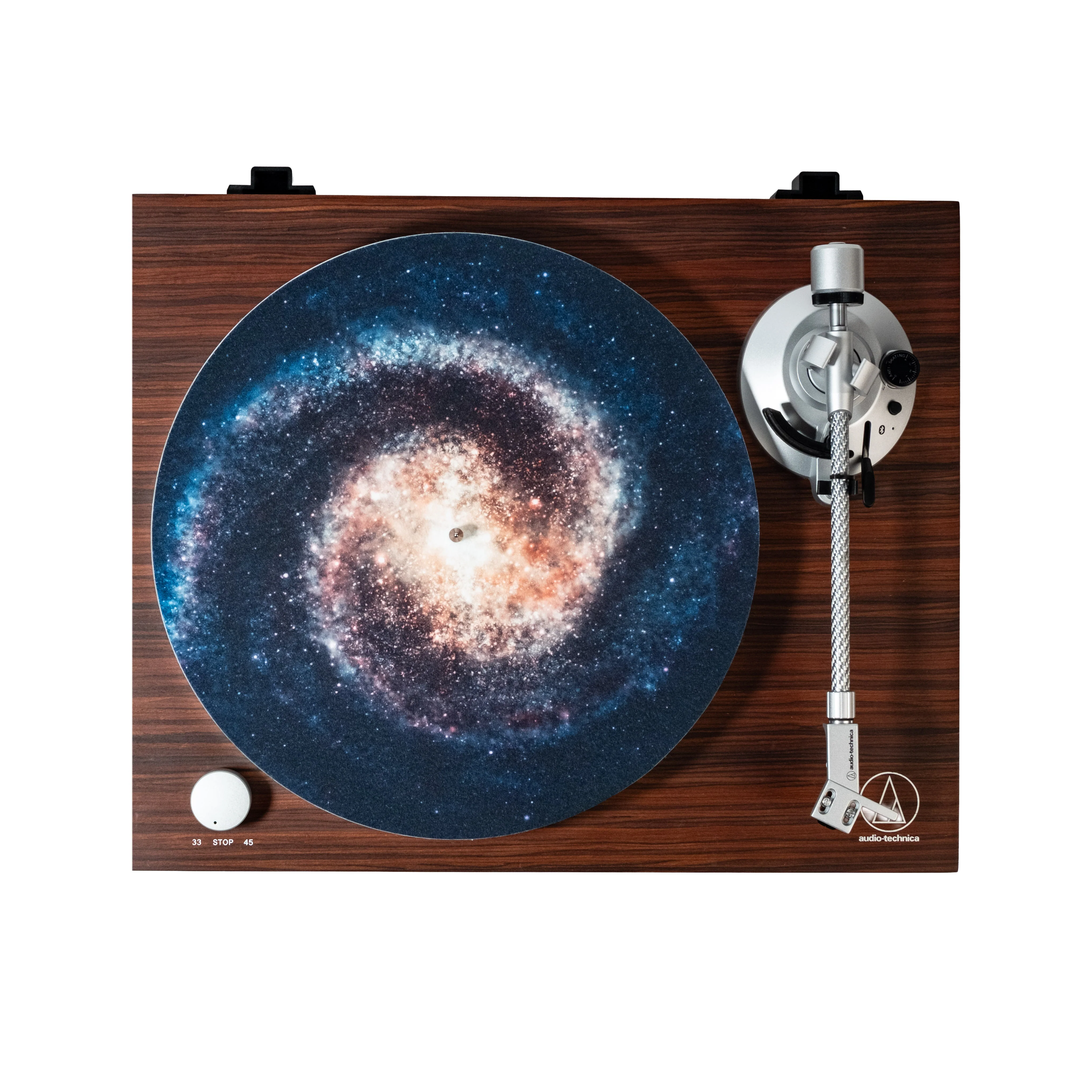 Bluescentric Spinning Galaxy Graphic Turntable Slip Mat (AE) - Image 3