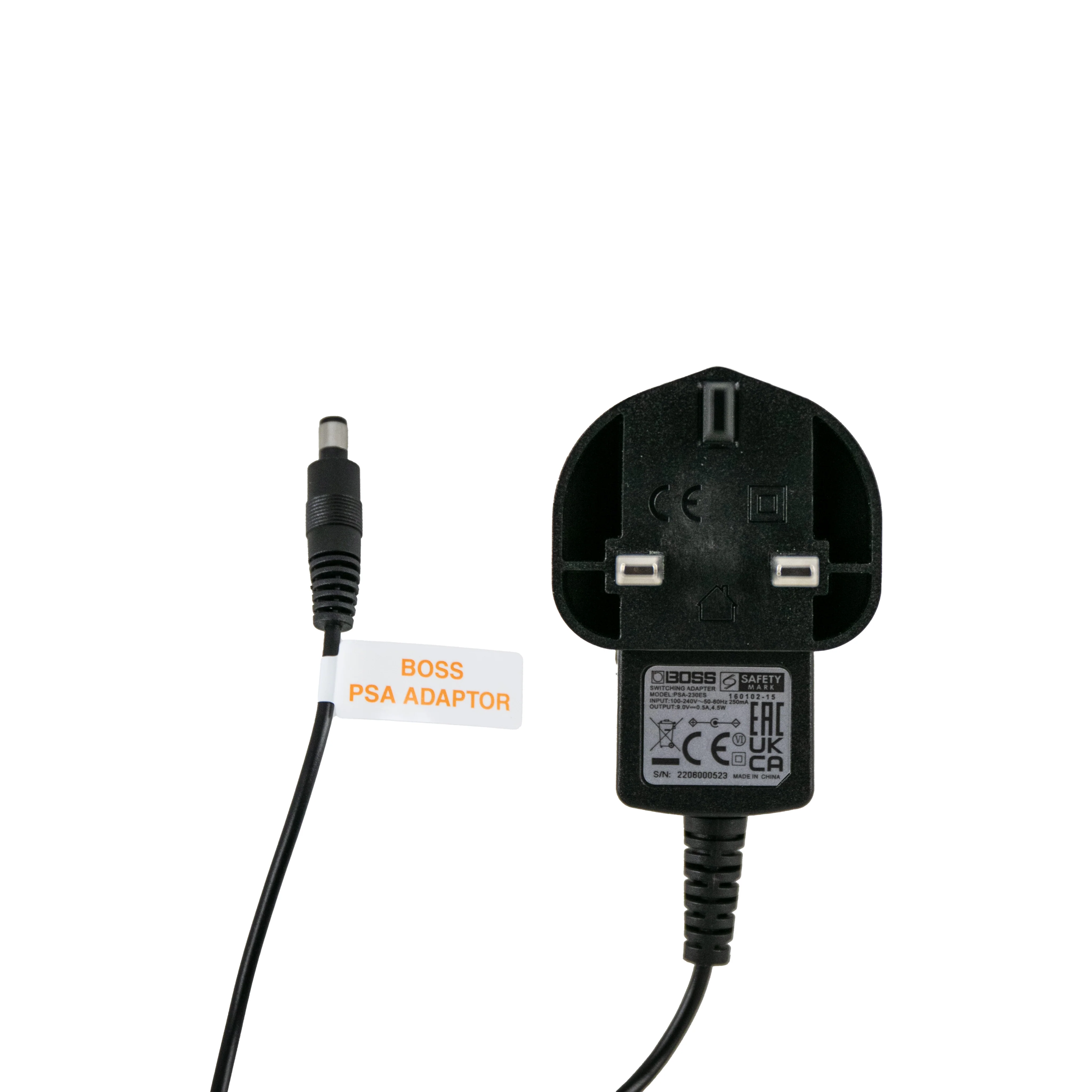 BOSS PSA-230ES2 AC Adapter, UK Plug - Image 4