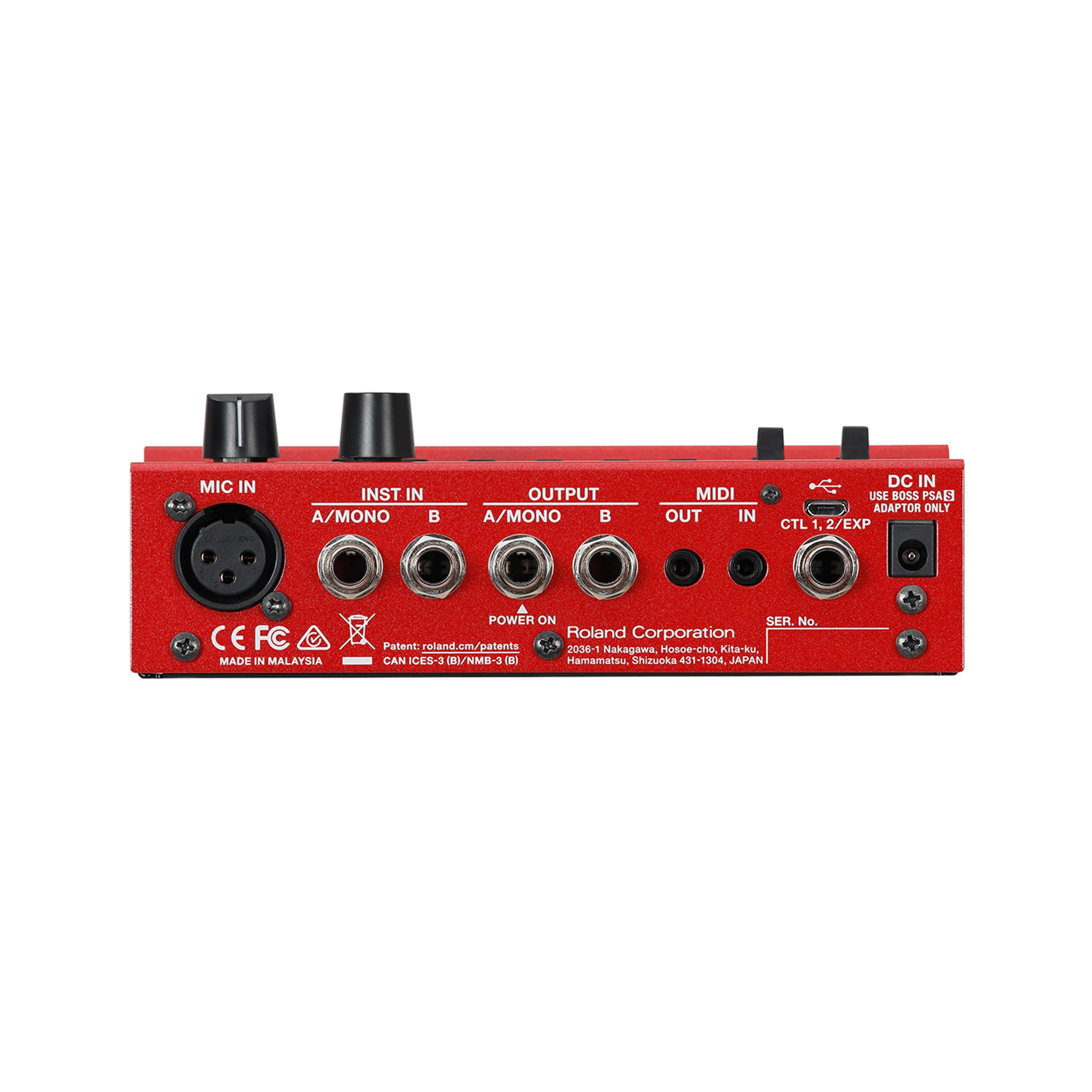 BOSS RC-500 Loop Station Compact Phrase Recorder Pedal - Image 3