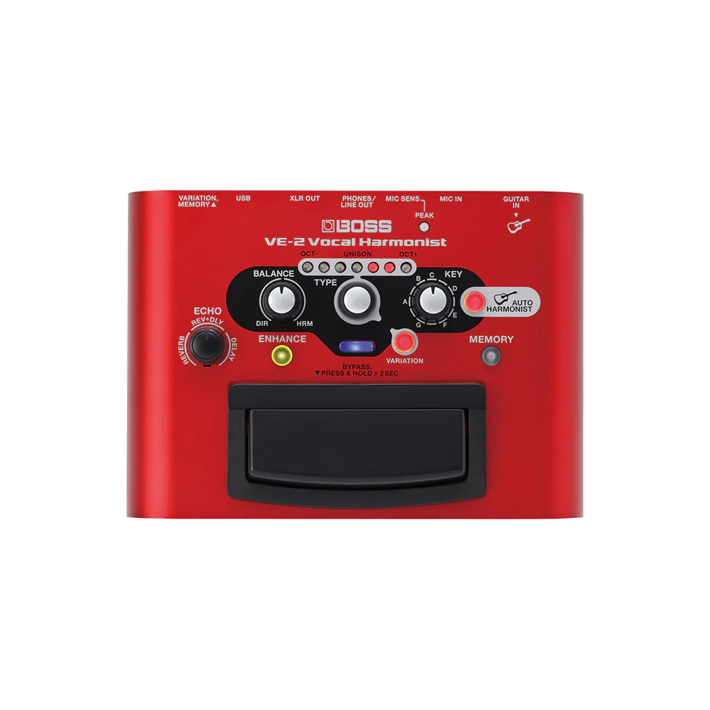 BOSS VE-2 Vocal Harmonist Pedal