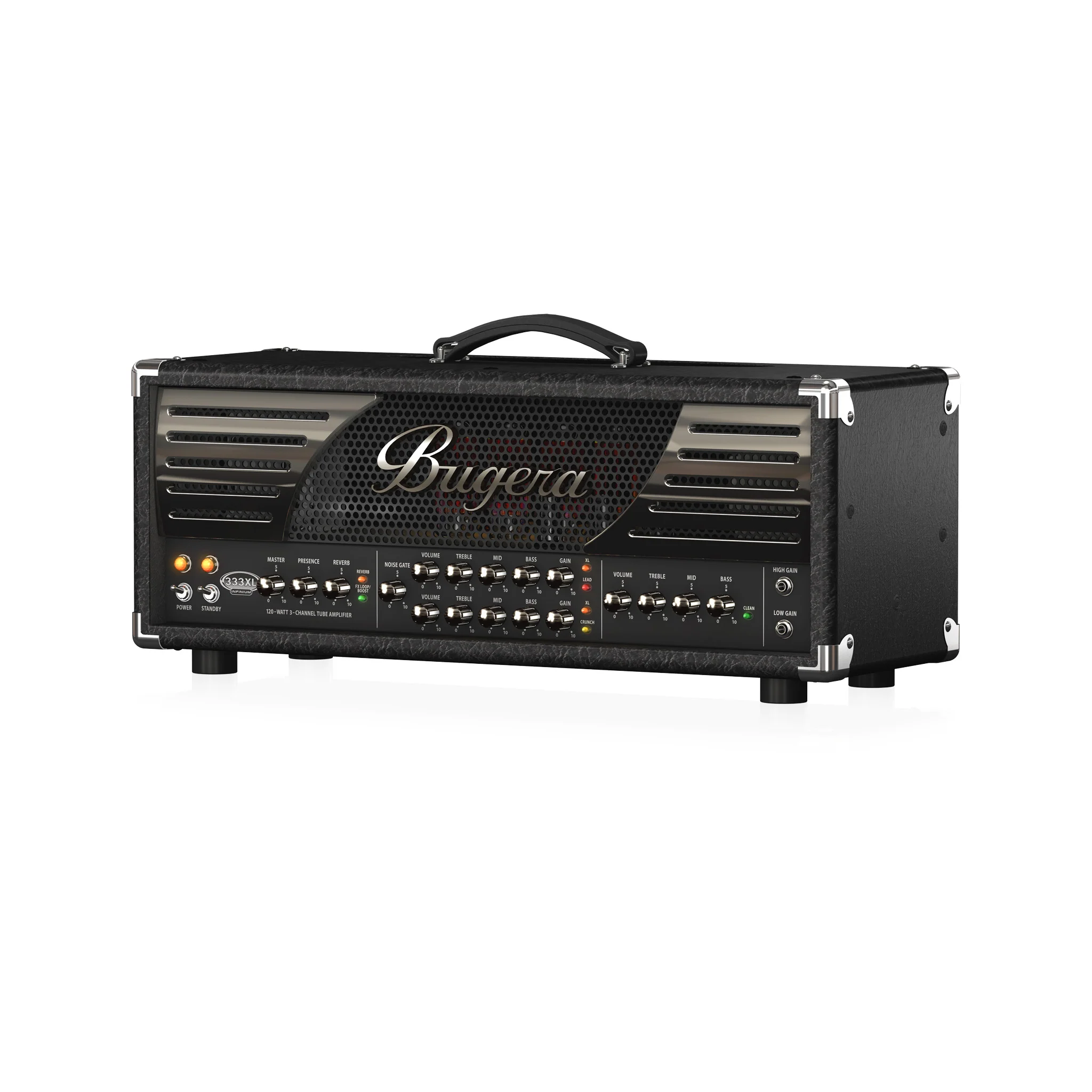 Bugera 333XL Infinium 120W 3-Channel Tube Guitar Head - Image 3