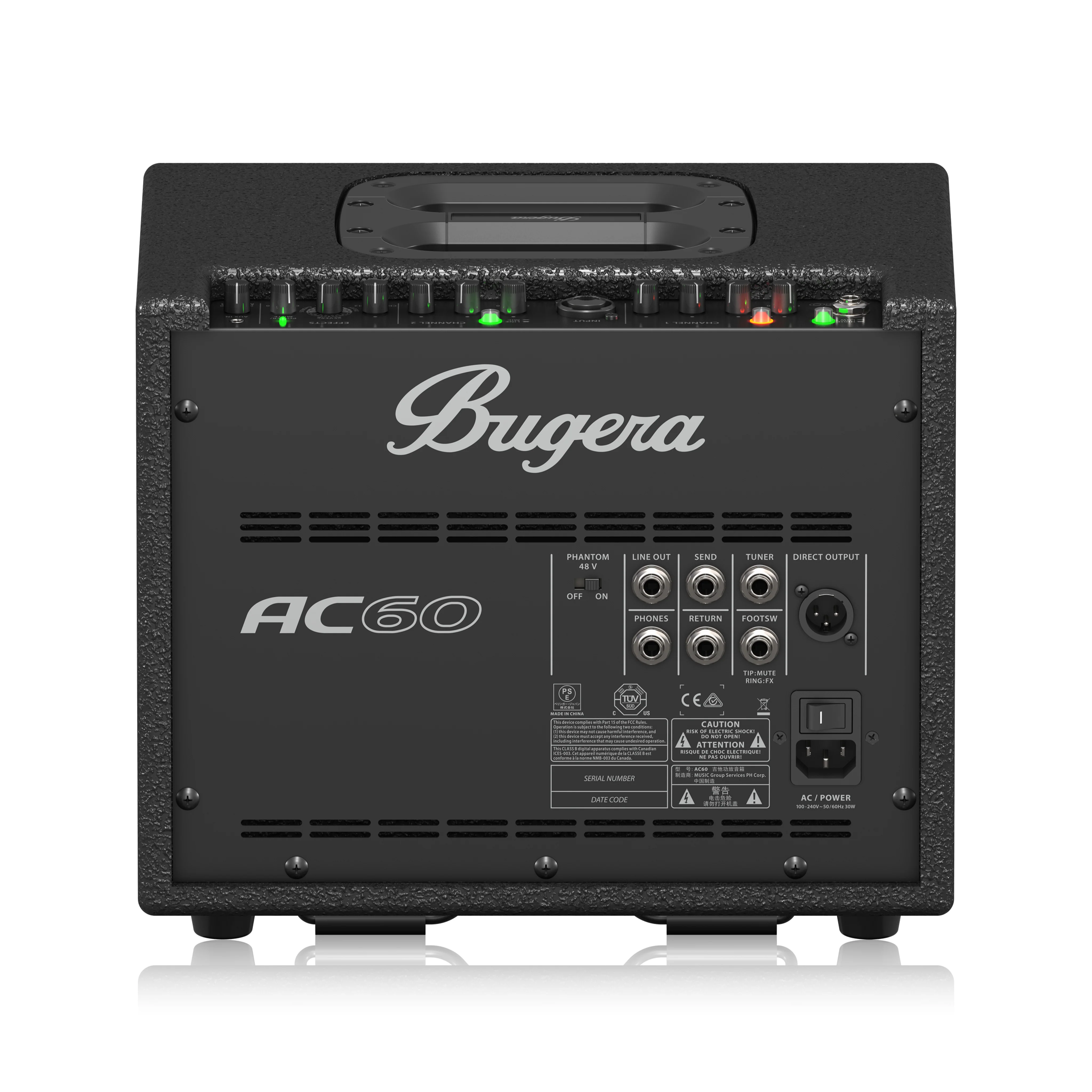 Bugera AC60 Acoustic Guitar Combo Amplifier - Image 5