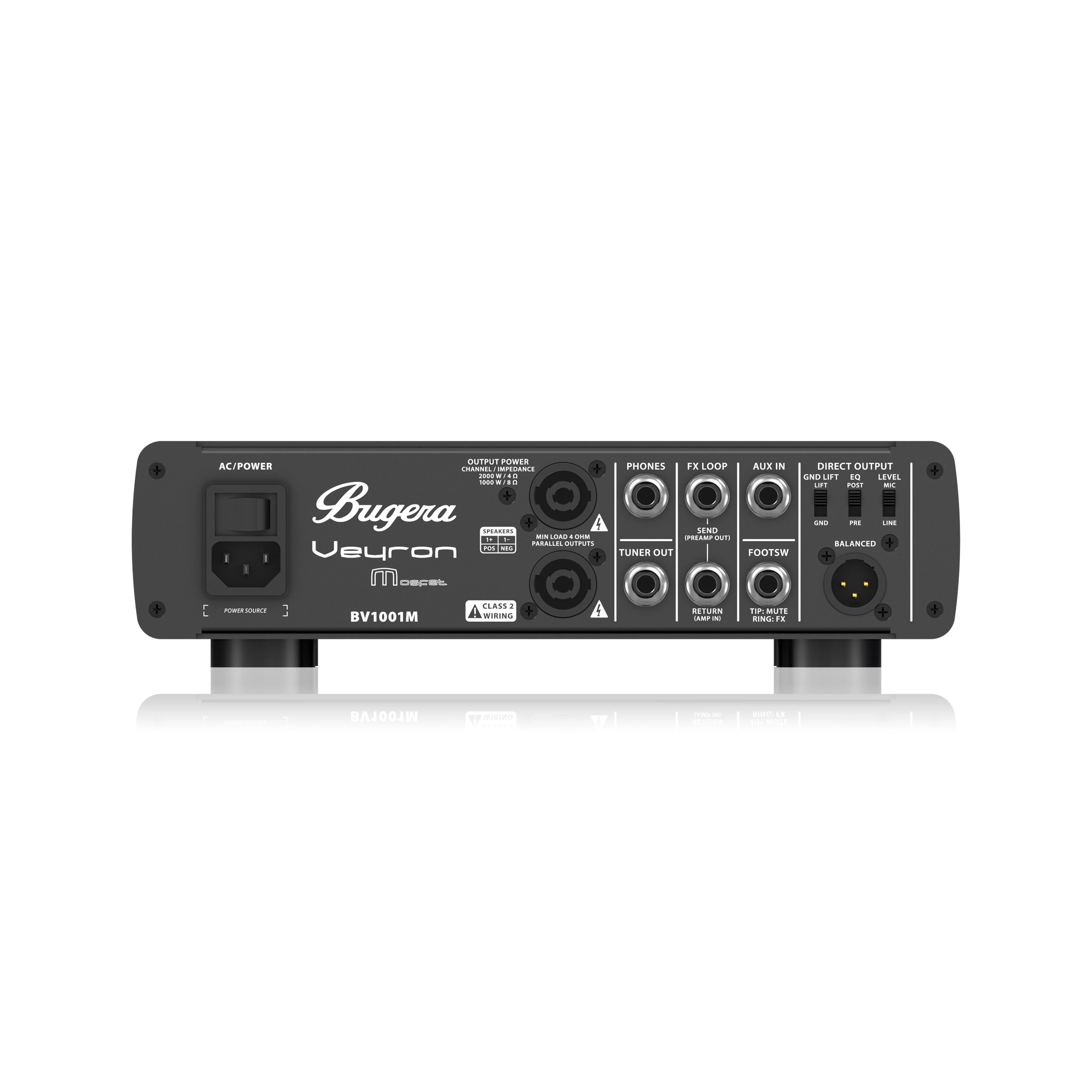 Bugera BV1001M 2000W Bass Amplifier Head - Image 4
