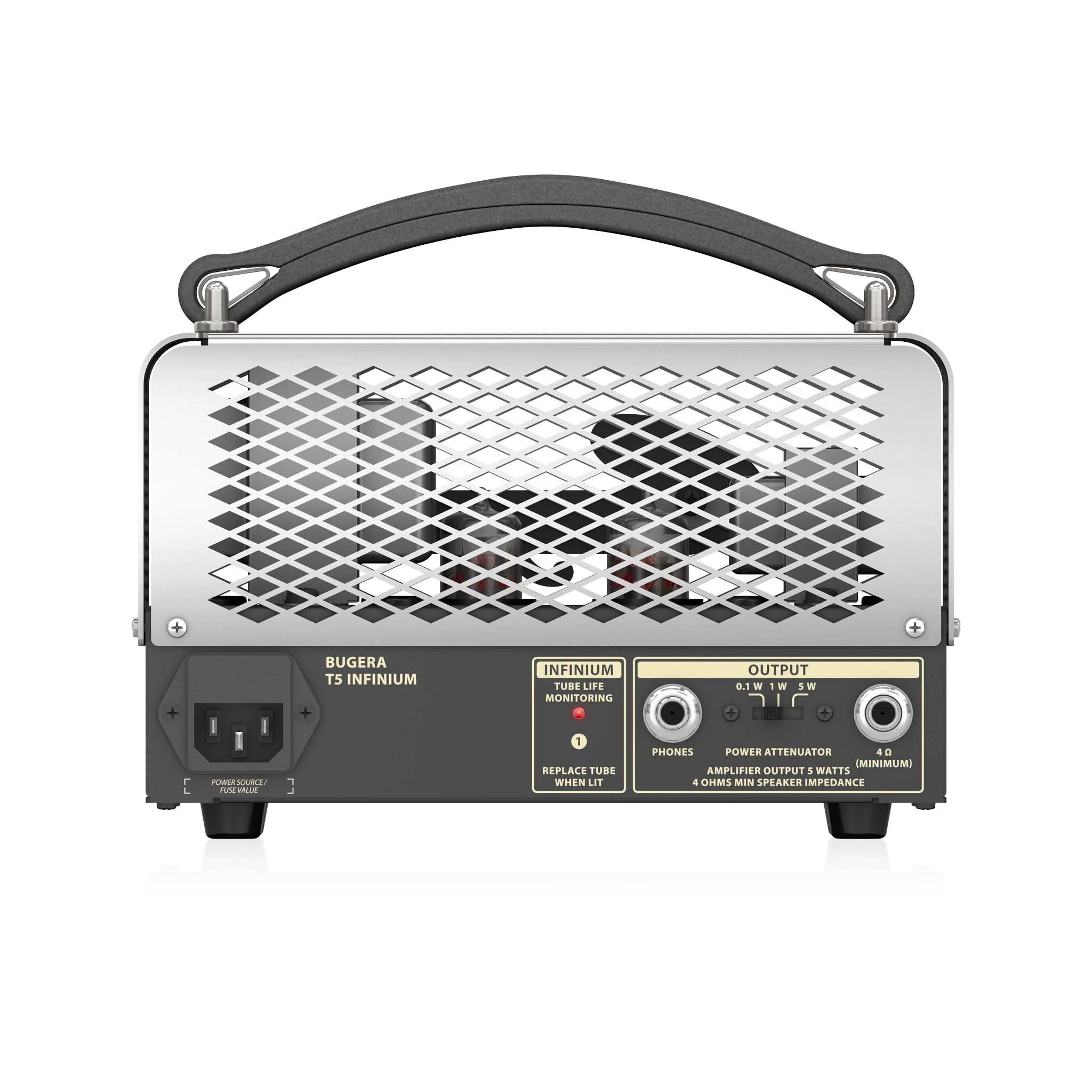 Bugera T5 Infinium 5W Class-A Tube Amplifier Head - Image 4