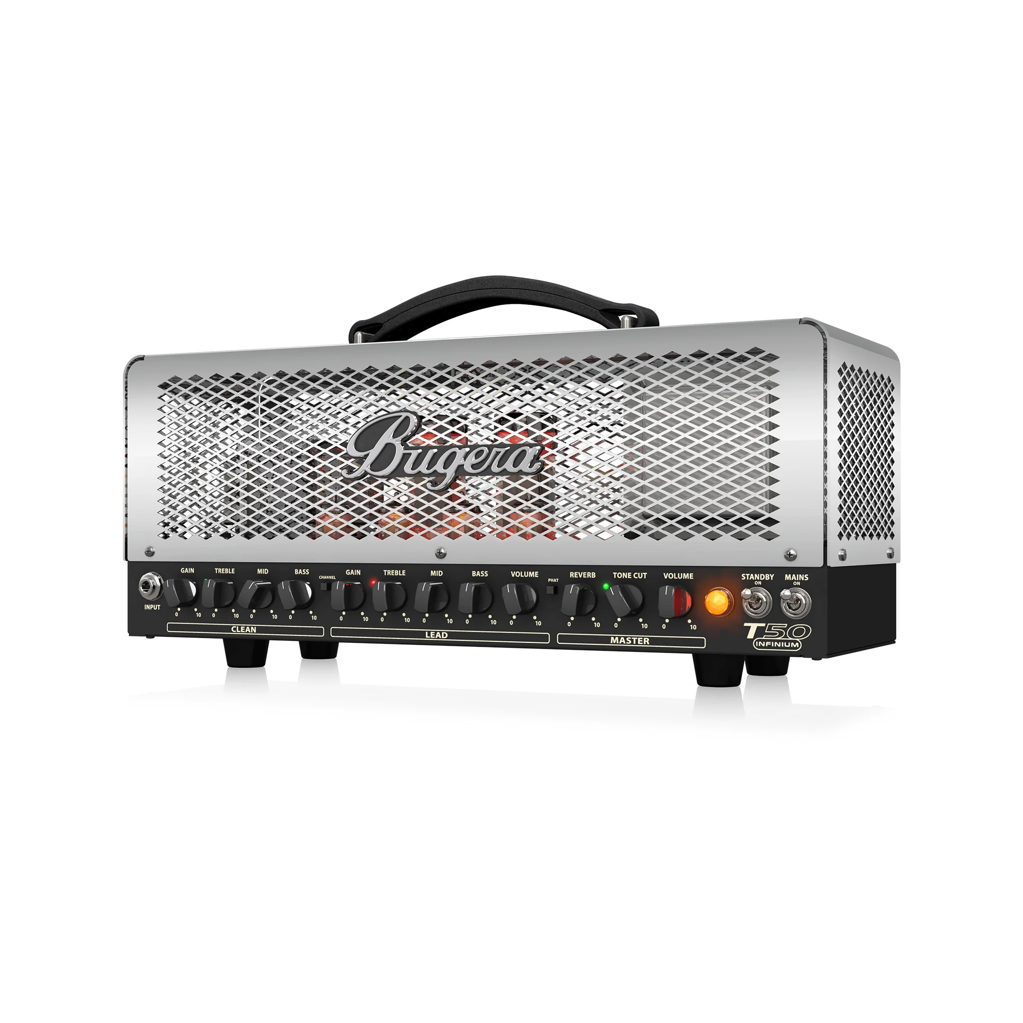 Bugera T50 Infinium 50W Tube Guitar Amplifier Head - Image 3