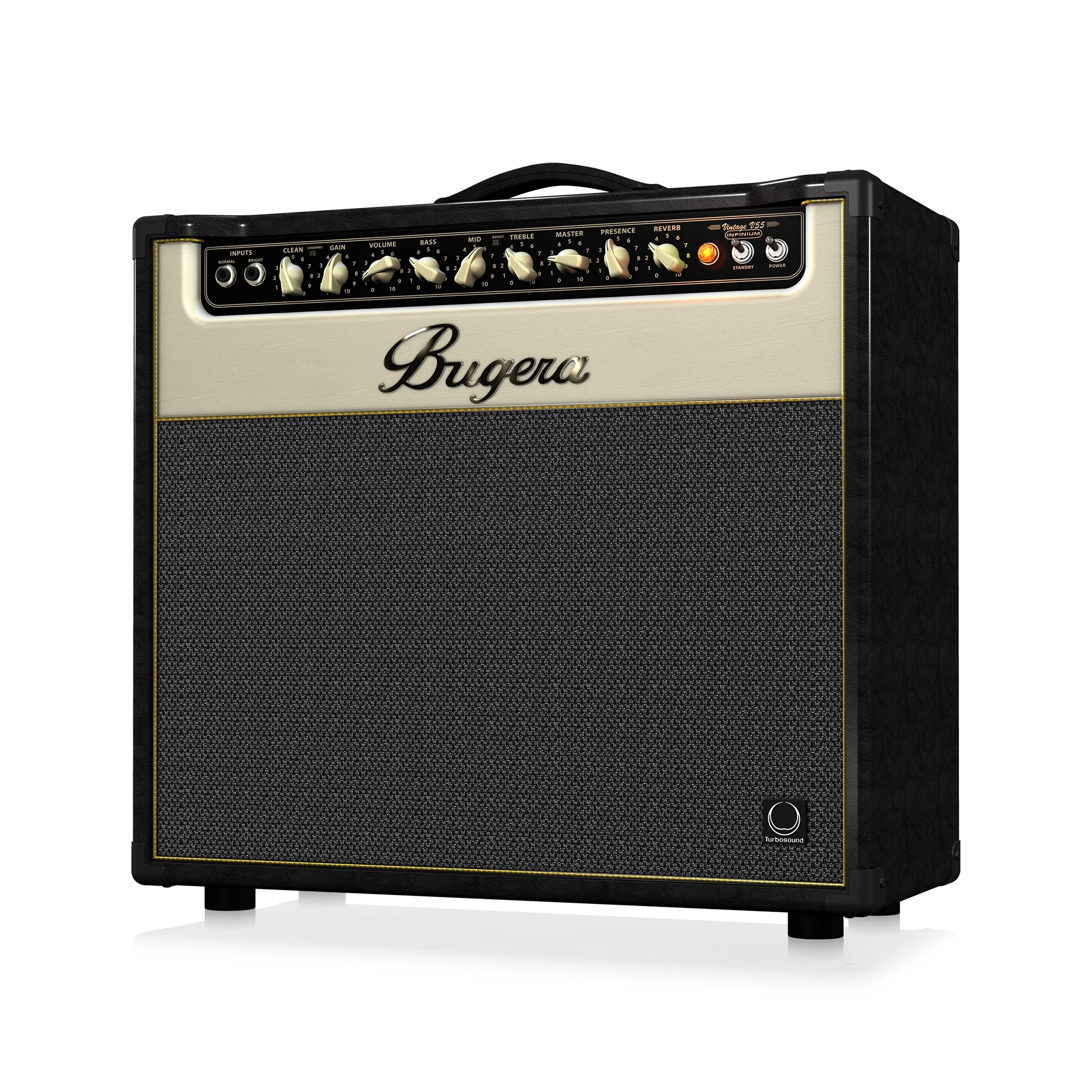 Bugera V55 Infinium 55W 1x12 All Tube Guitar Combo Amplifier - Image 3