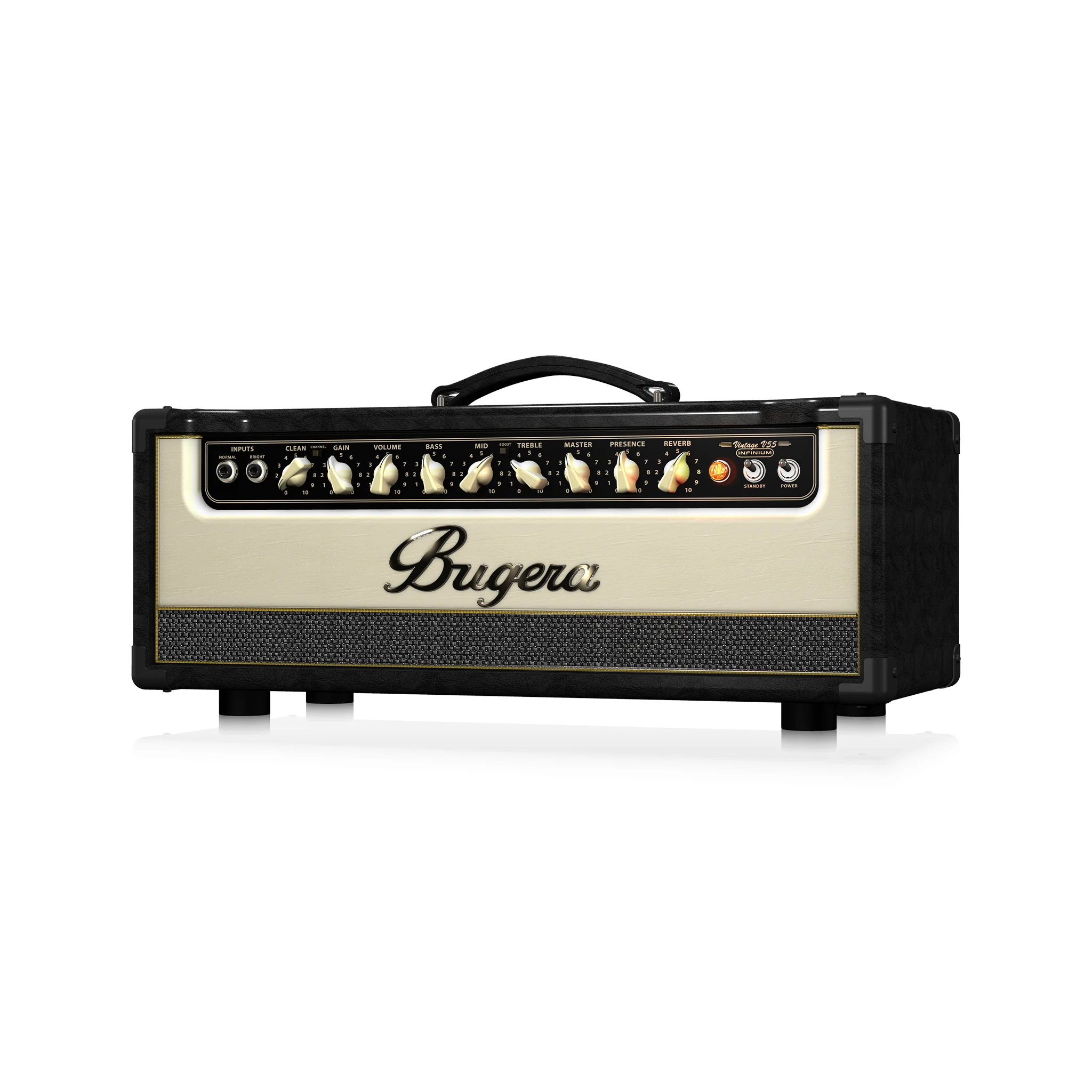Bugera V55HD Infinium 55W Tube Guitar Amplifier Head - Image 3