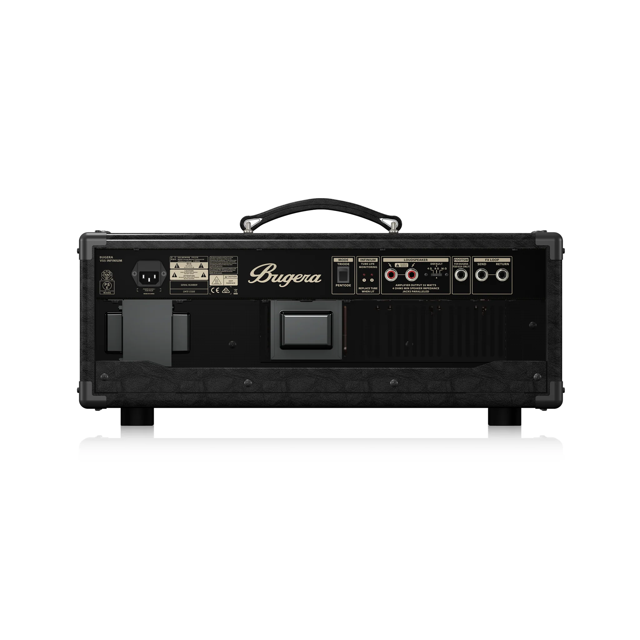 Bugera V55HD Infinium 55W Tube Guitar Amplifier Head - Image 4