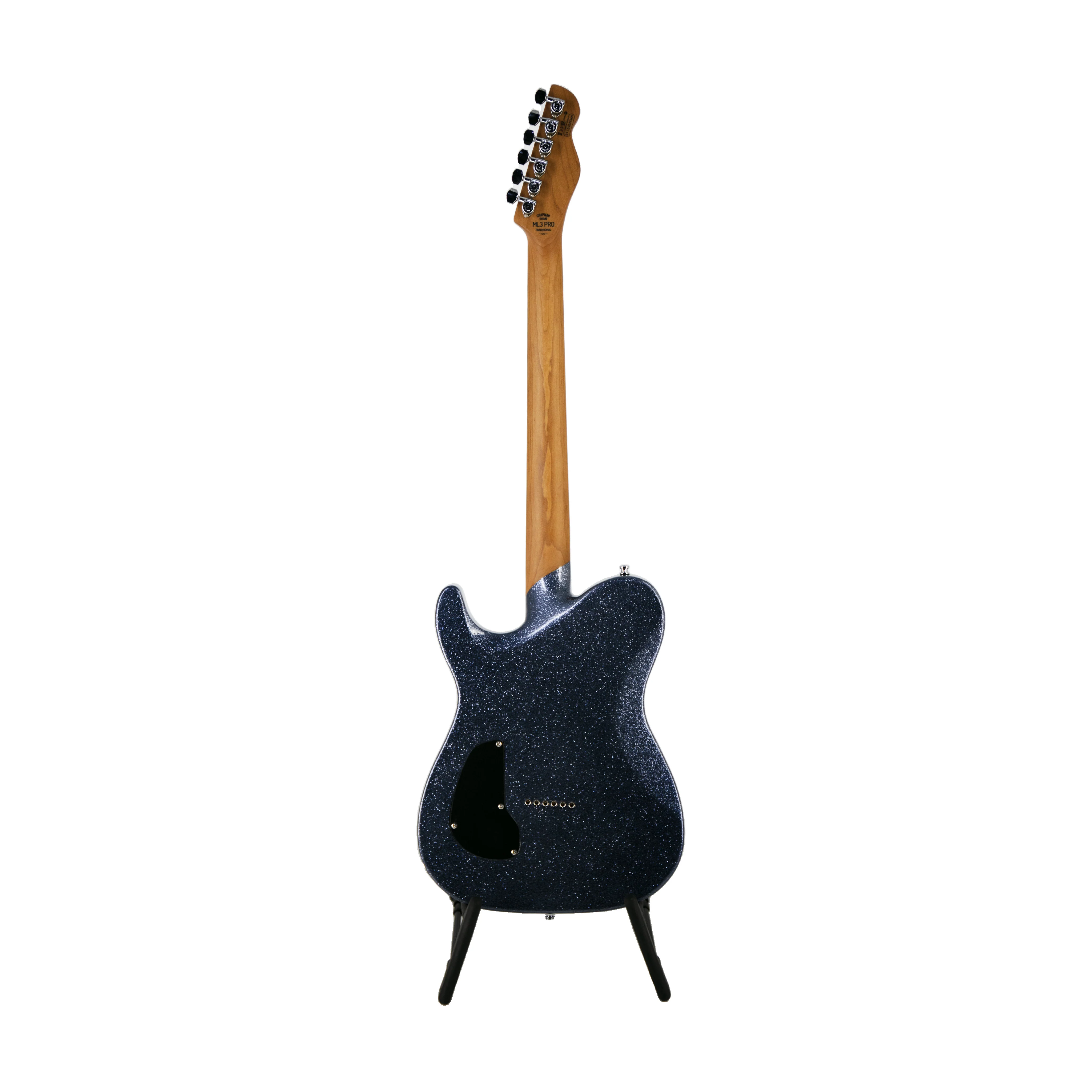 Chapman ML3 Pro Traditional Semi Hollow Electric Guitar, Atlantic Blue Sparkle - Image 2