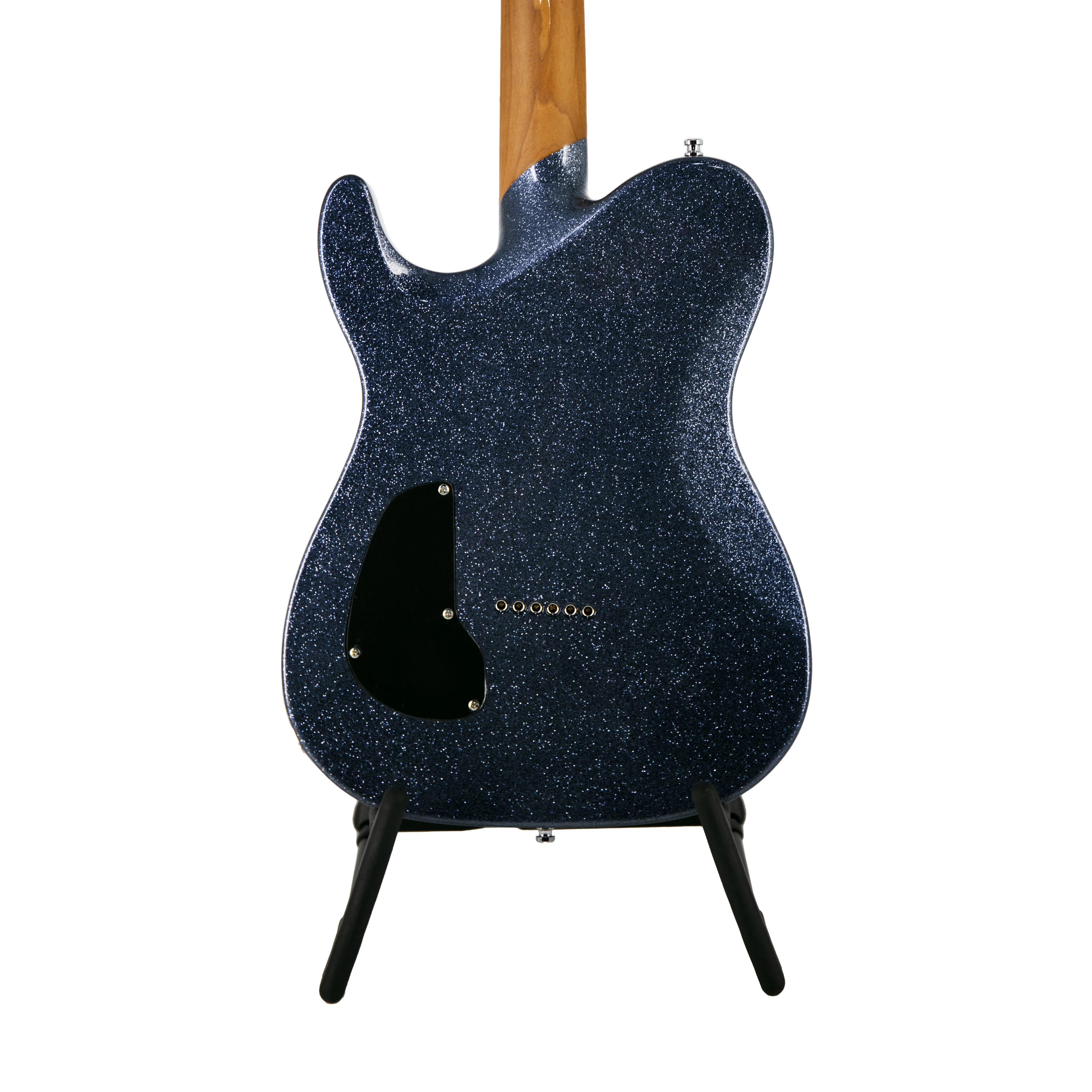 Chapman ML3 Pro Traditional Semi Hollow Electric Guitar, Atlantic Blue Sparkle - Image 4