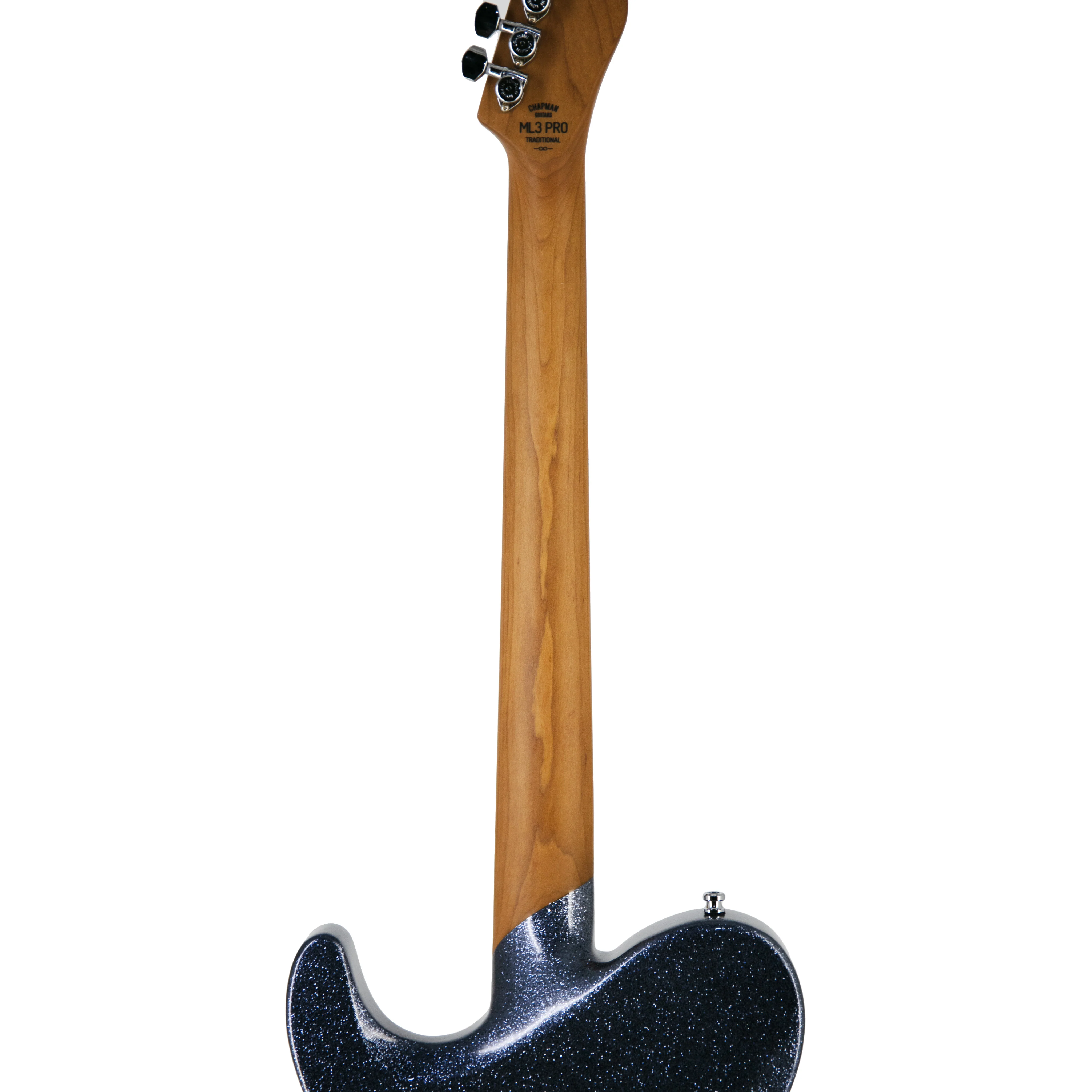 Chapman ML3 Pro Traditional Semi Hollow Electric Guitar, Atlantic Blue Sparkle - Image 6