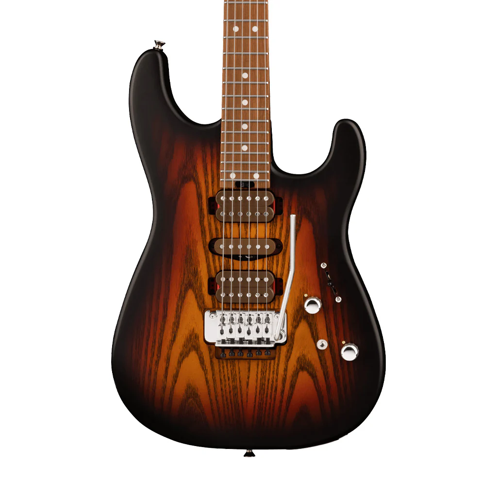 Charvel Guthrie Govan Signature Electric Guitar, Three-Tone Sunburst - Image 3