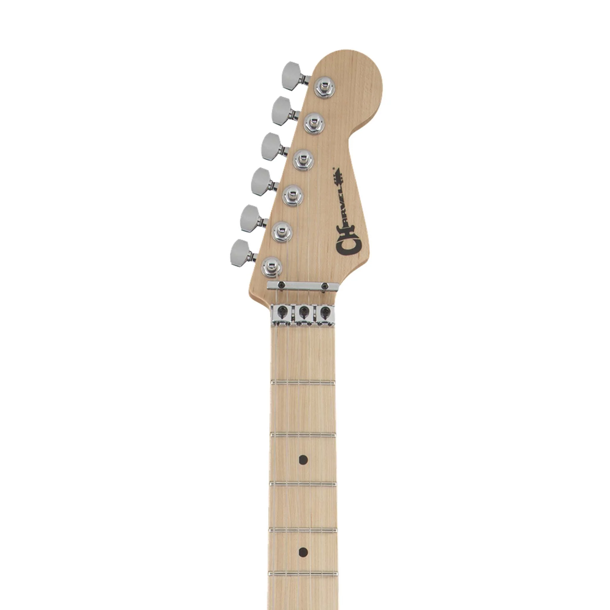 Charvel MJ SD1 24 HSH Electric Guitar w/Floyd Rose, Maple FB, Caribbean Burst - Image 3