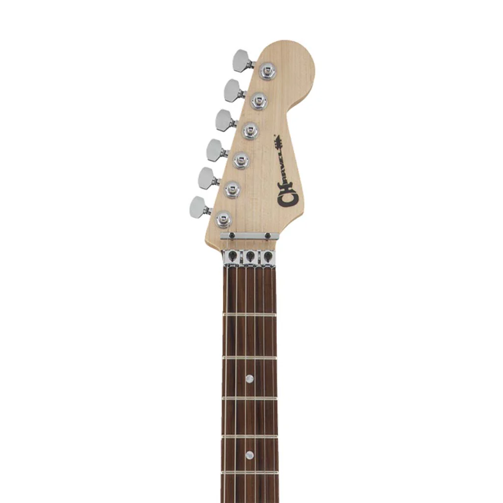 Charvel MJ SD1 24 HSH Electric Guitar w/Floyd Rose, PF FB, Midnight Glow - Image 5