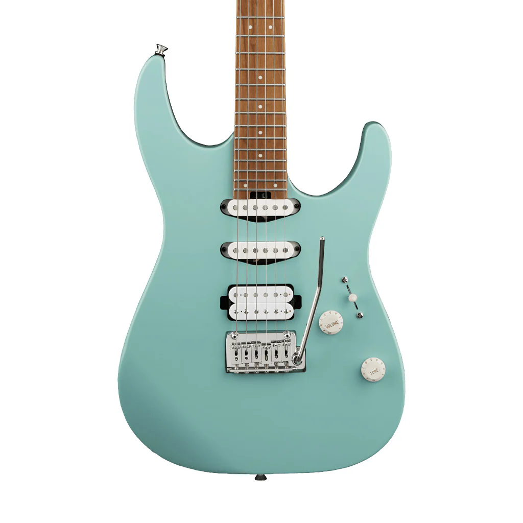 Charvel MJ Series Rick Graham Signature DK24 Electric Guitar, Caramelized Maple FB, Celeste - Image 3