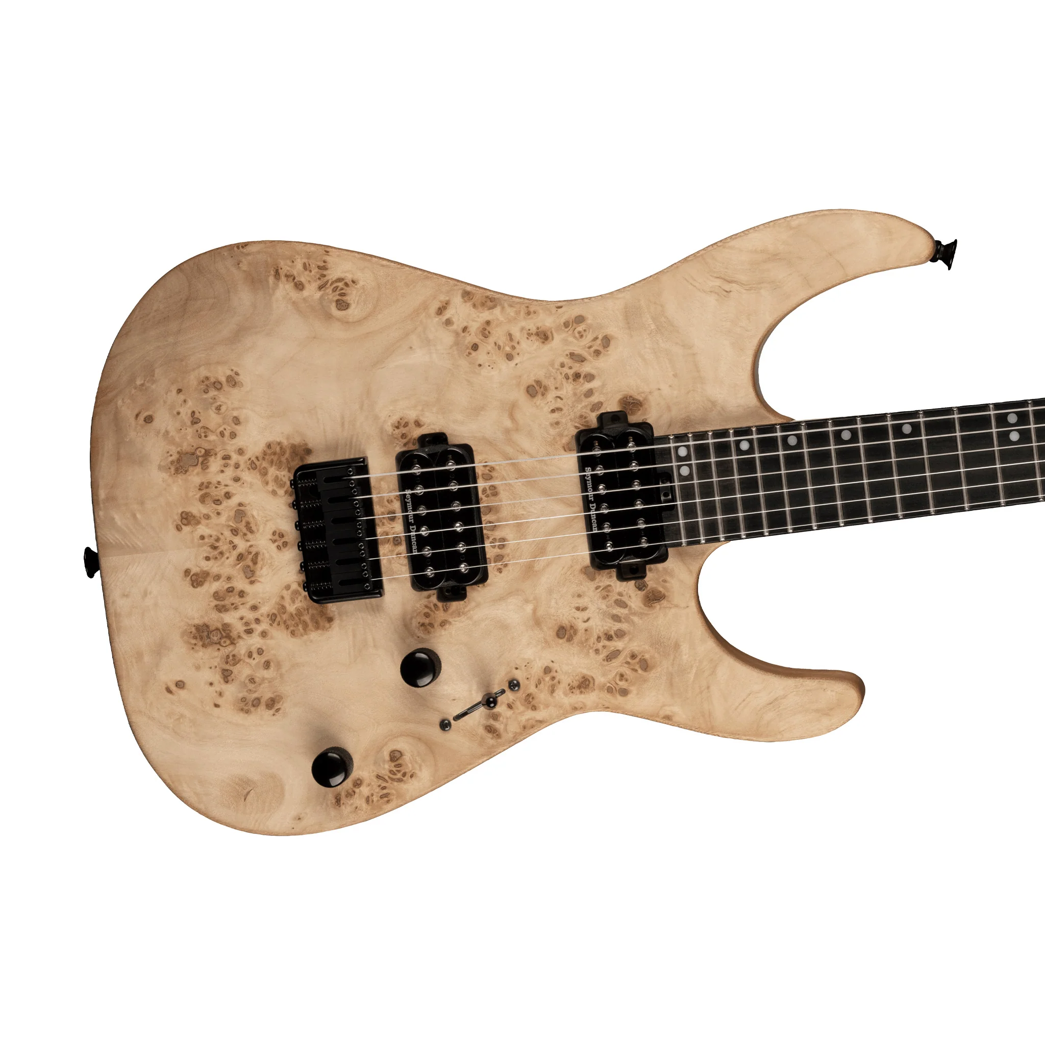 Charvel Pro-Mod DK24 HH HT Electric Guitar, Ebony FB, Desert Sand - Image 5