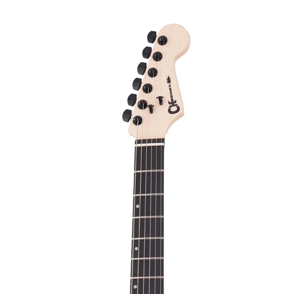 Charvel Pro-Mod DK24 HH HT Electric Guitar, Ebony FB, Satin Black - Image 6