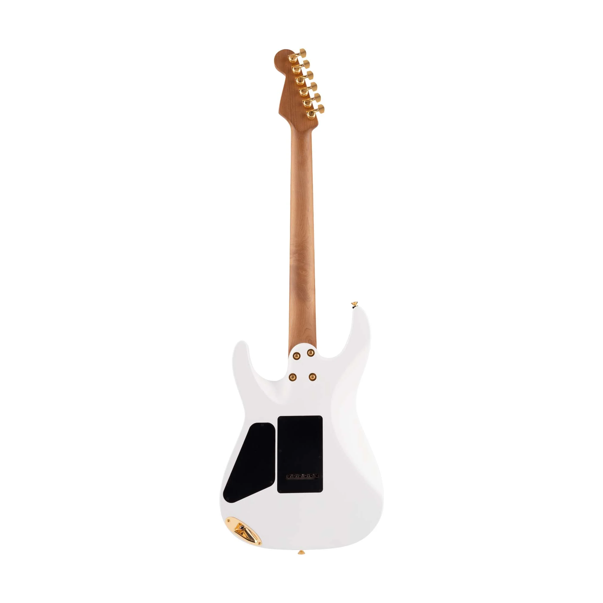 Charvel Pro-Mod DK24 HSS 2PT Electric Guitar, Caramelized Maple FB, Snow White - Image 4