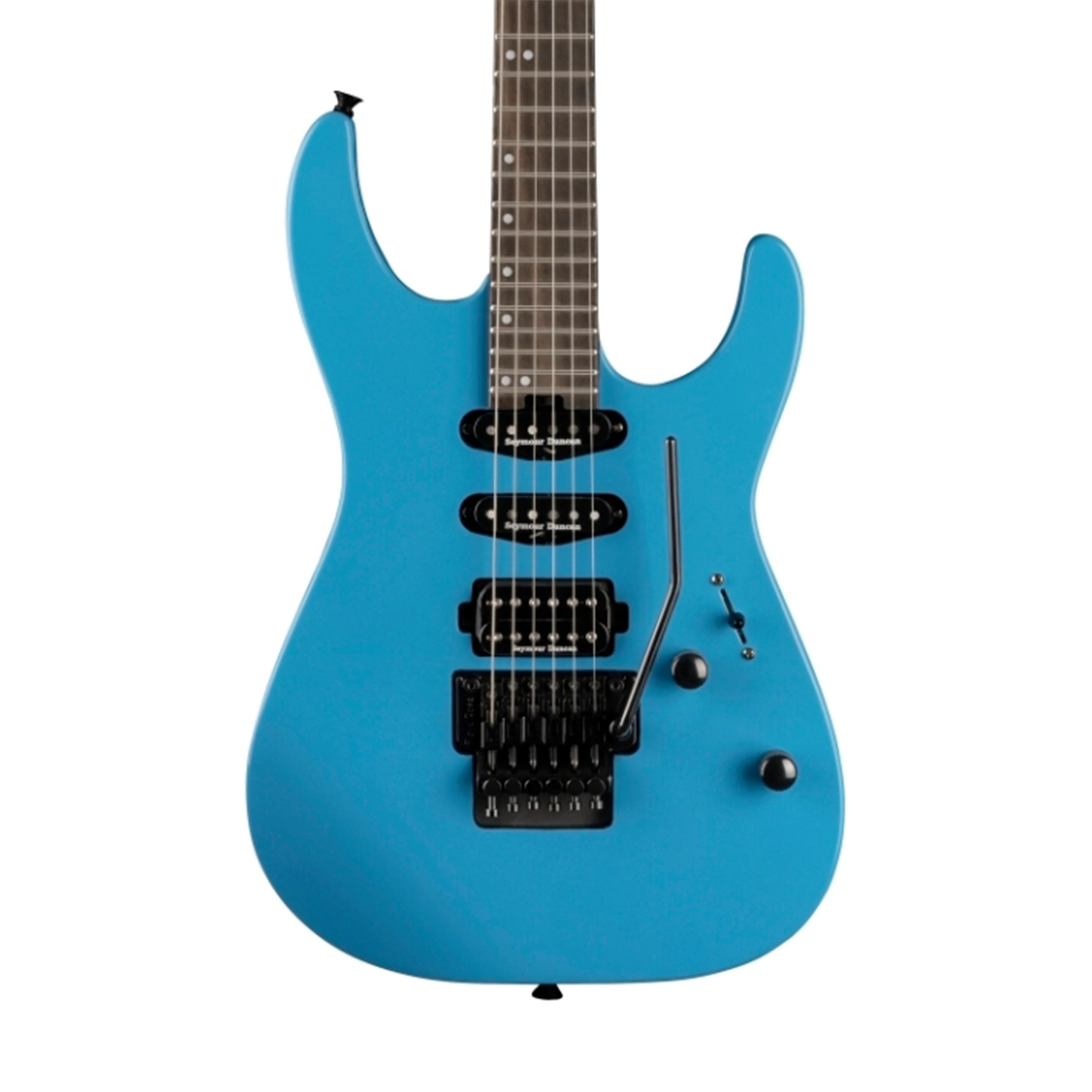 Charvel Pro-Mod DK24 HSS FR Electric Guitar, Ebony FB, Infinity Blue - Image 3