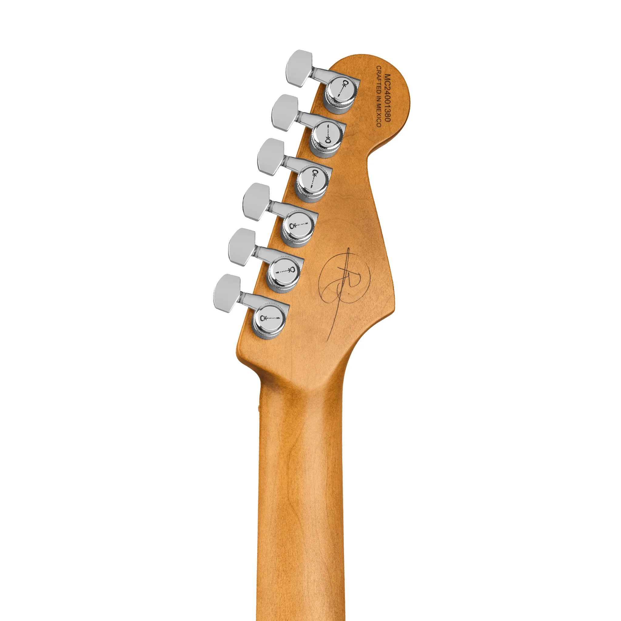 Charvel Pro-Mod DK24 Rick Graham Signature 2PT CM MPL Electric Guitar, Worn Shell Pink - Image 7