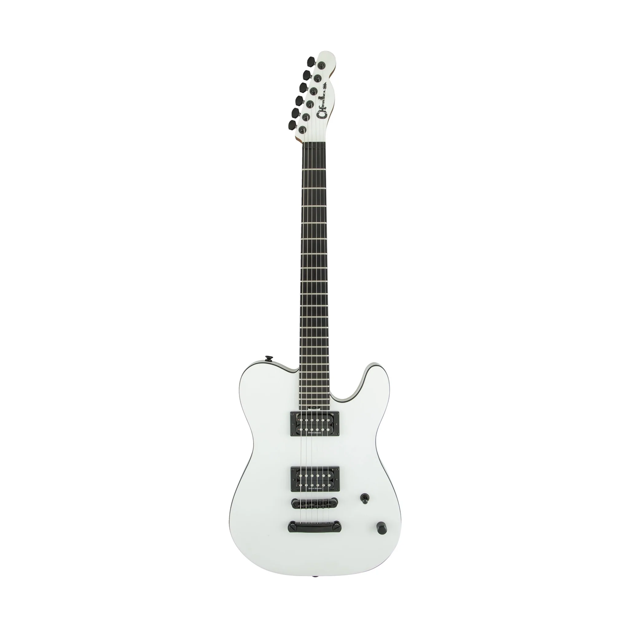 Charvel Pro Mod Joe Duplantier Signature San Dimas Style 2 HH Electric Guitar, Satin White