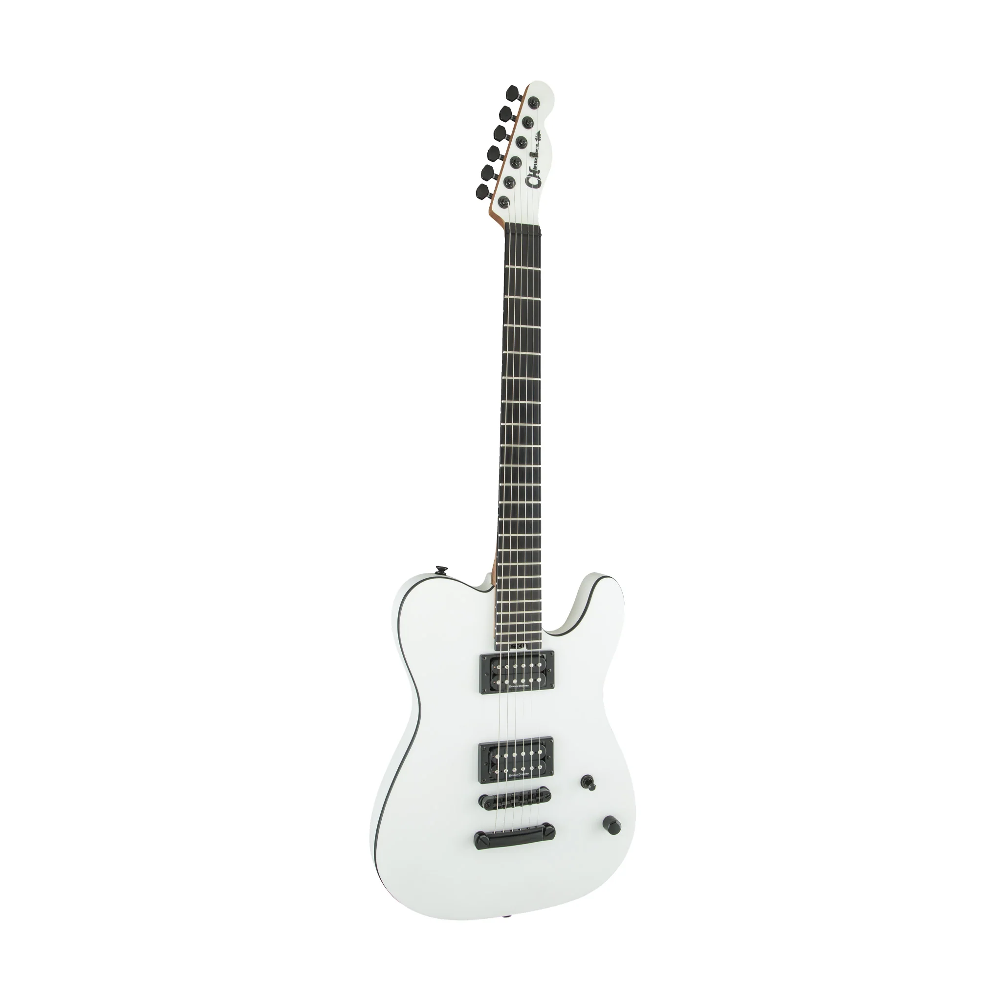 Charvel Pro Mod Joe Duplantier Signature San Dimas Style 2 HH Electric Guitar, Satin White - Image 3