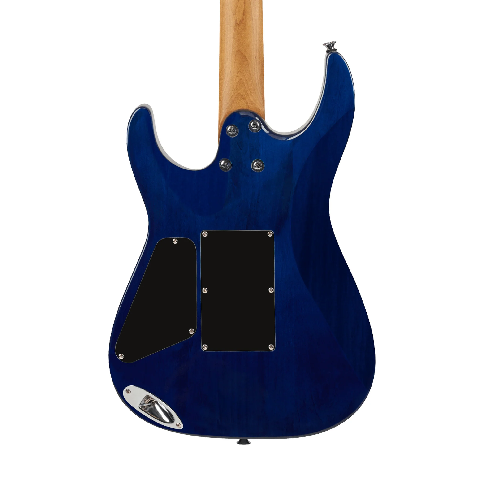 Charvel Pro-Mod Plus Dinky DK24 HH 2PT QM Electric Guitar, Chlorine Burst - Image 4