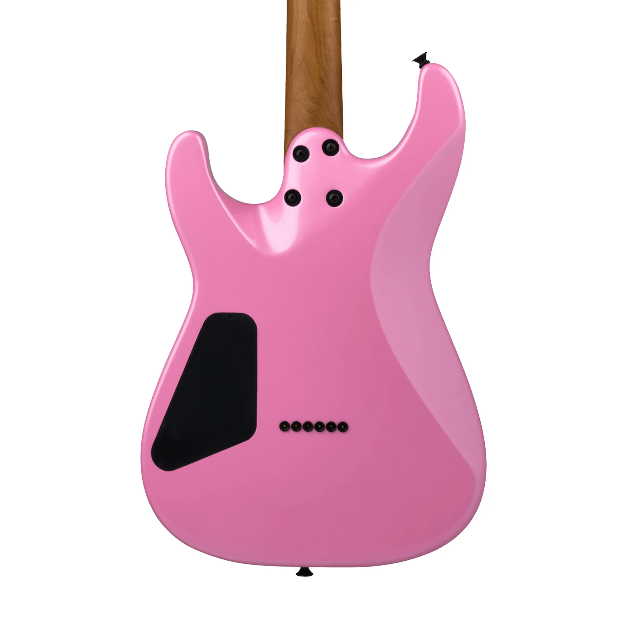 Charvel Pro Mod Plus San Dimas SD1 HH HT Electric Guitar, Ebony FB, Platinum Pink - Image 4