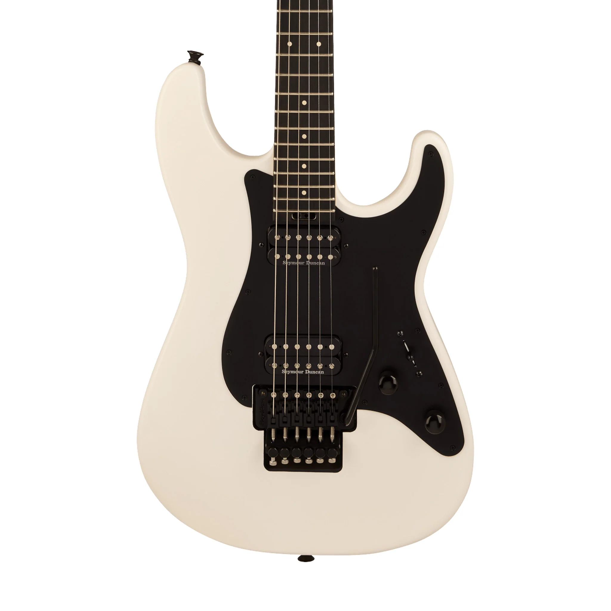 Charvel Pro-Mod Plus So-Cal Style 1 HH FR Electric Guitar, Ebony FB, Snow White - Image 3