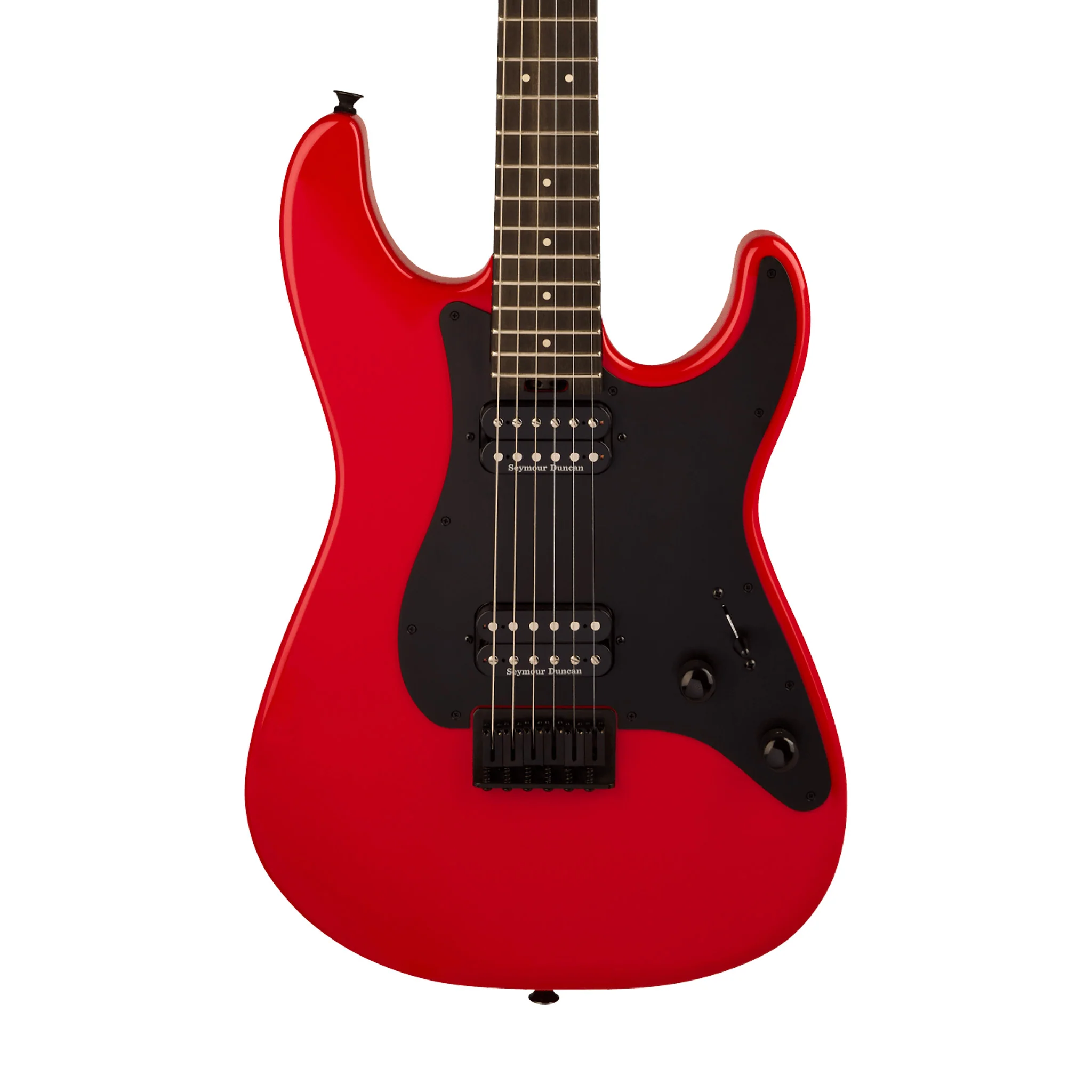 Charvel Pro-Mod Plus So-Cal Style 1 HH HT Electric Guitar, Ebony FB, Ferrari Red - Image 3
