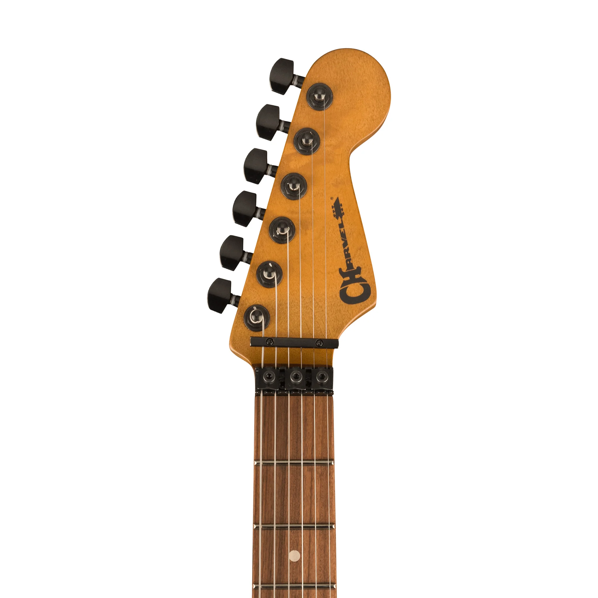 Charvel Pro-Mod Relic San Dimas Style 1 HH FR PF Electric Guitar, Pau Ferro FB, Weathered Black - Image 6