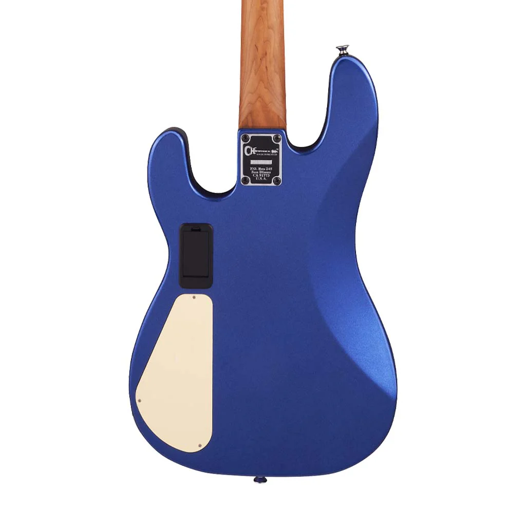 Charvel Pro-Mod San Dimas Bass PJ IV Bass Guitar, Maple FB, Mystic Blue - Image 5