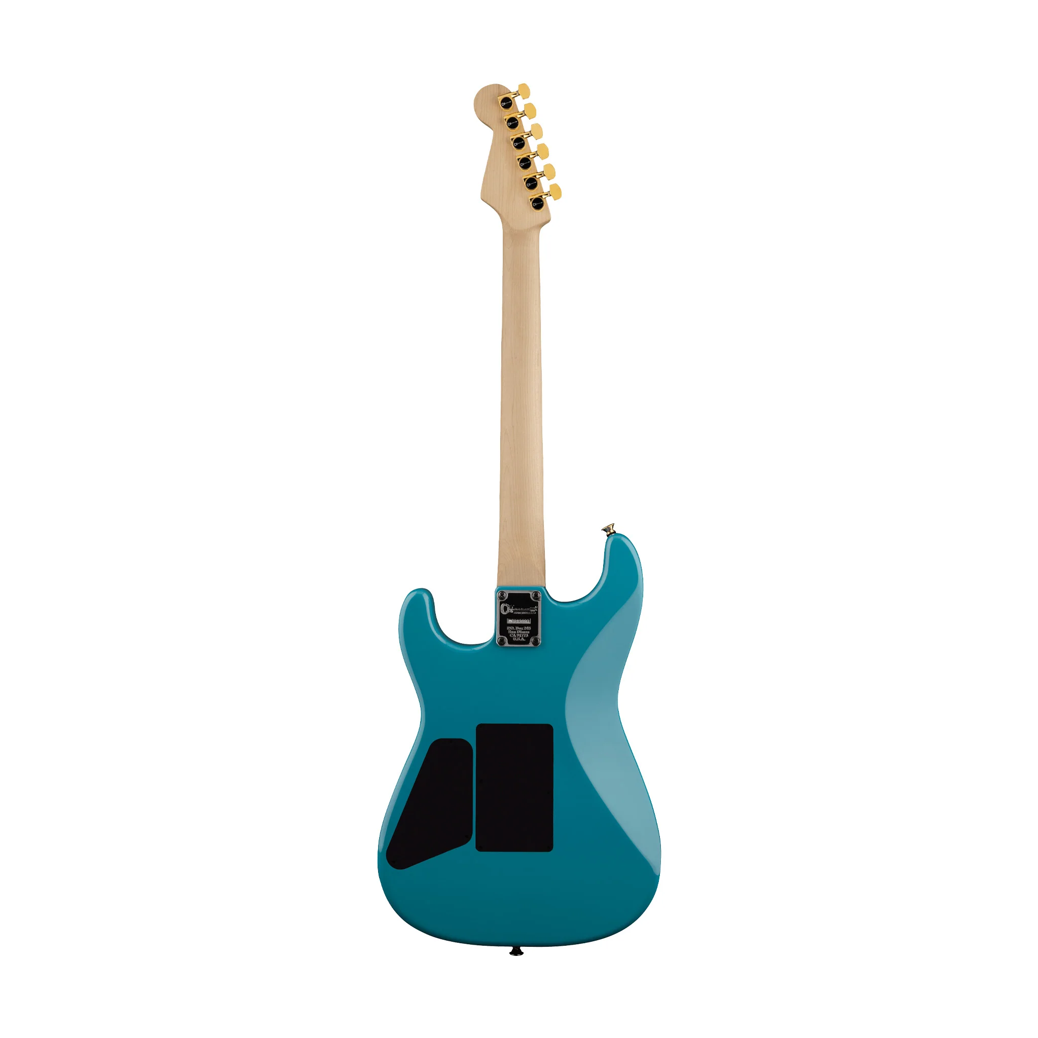 Charvel Pro-Mod San Dimas Style 1 HH FR E Electric Guitar, Miami Blue - Image 2